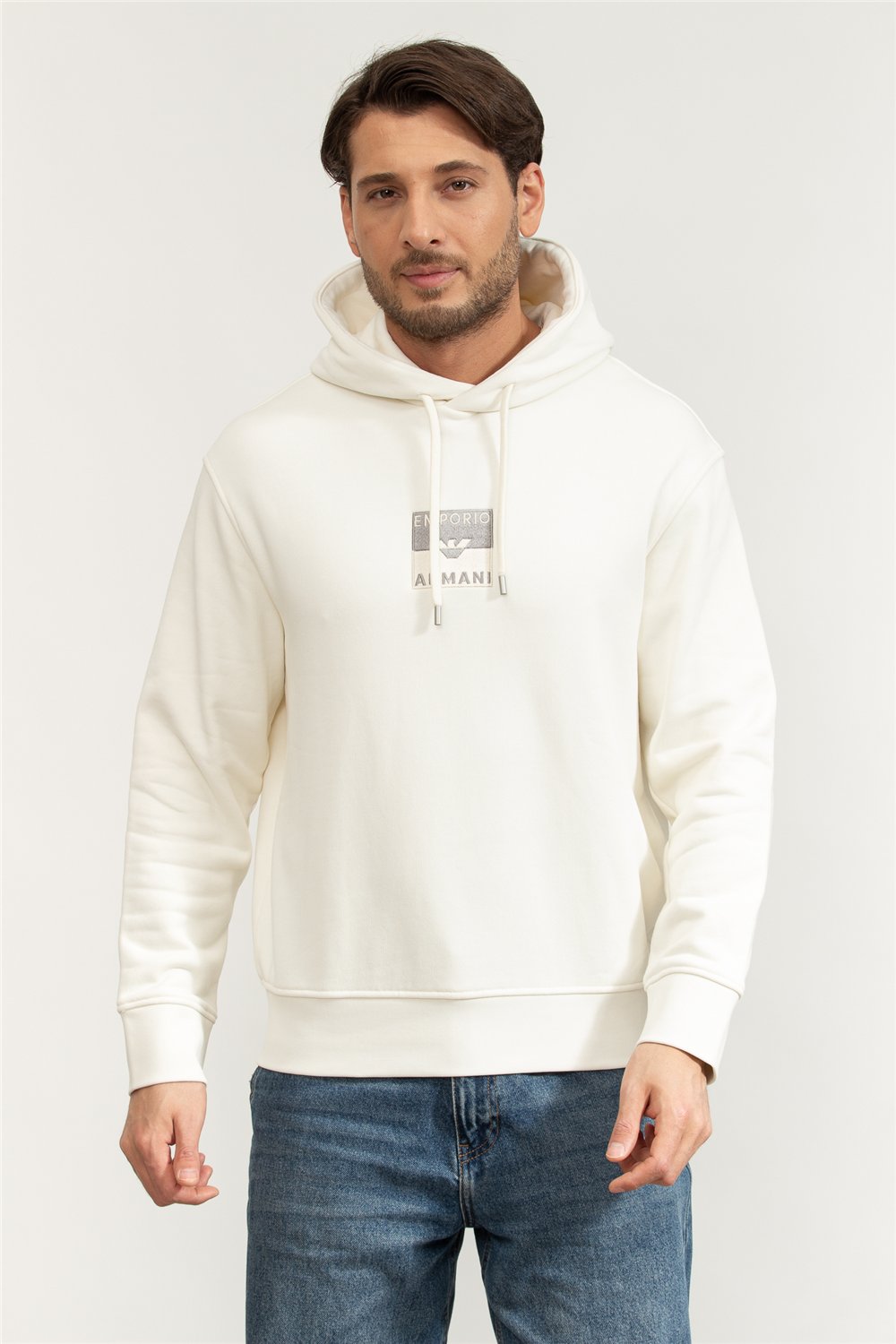 Emporio Armani Erkek Kapüşonlu Sweatshirt