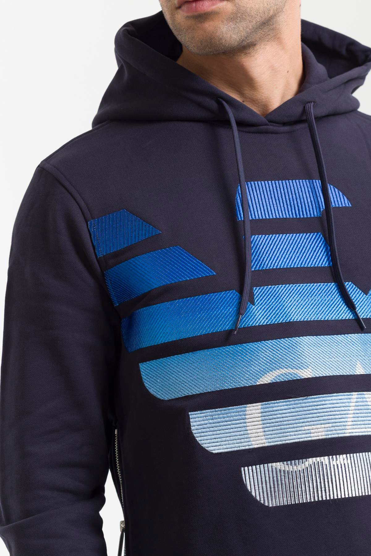 Emporio Armani Erkek Kapüşonlu Sweatshirt