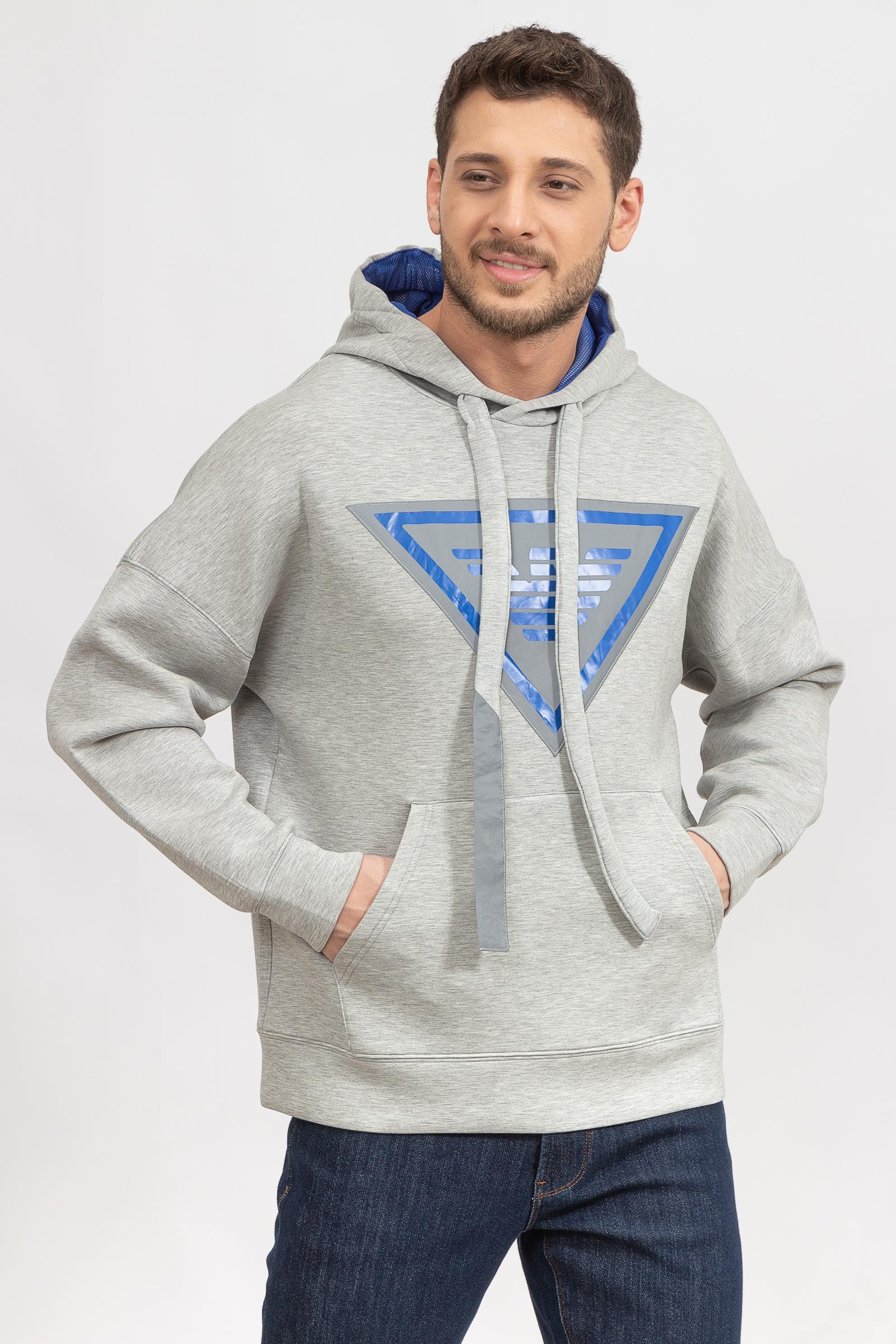 Emporio Armani Erkek Kapüşonlu Sweatshirt