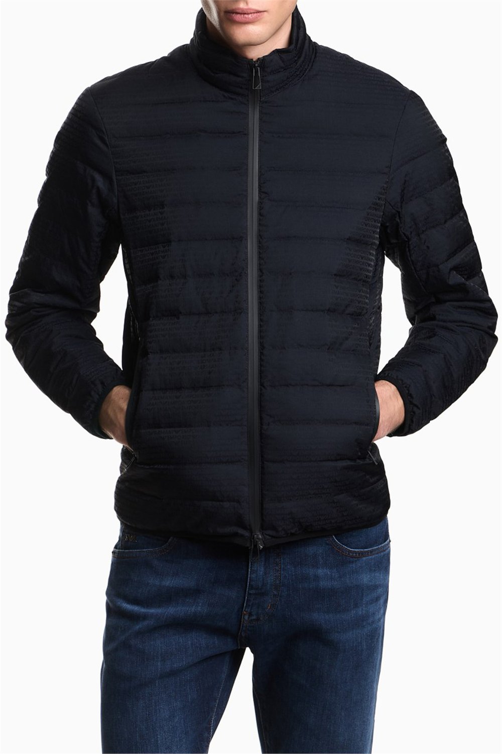 Emporio Armani Erkek Mont Lacivert