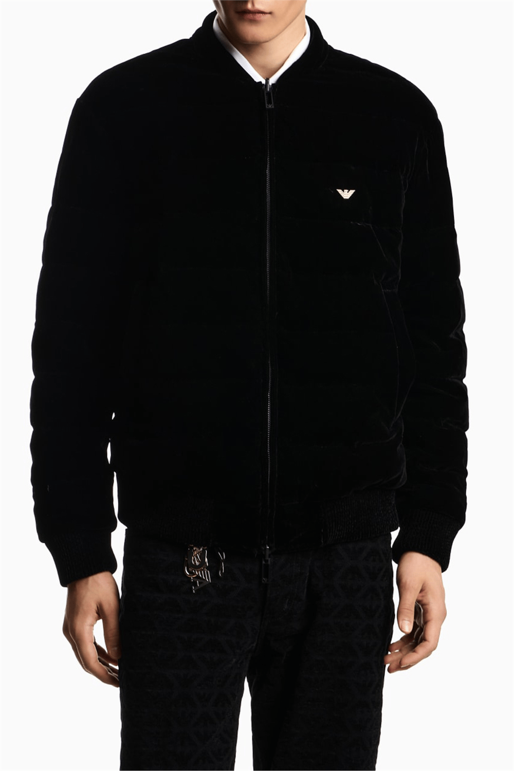 Emporio Armani Erkek Mont Siyah