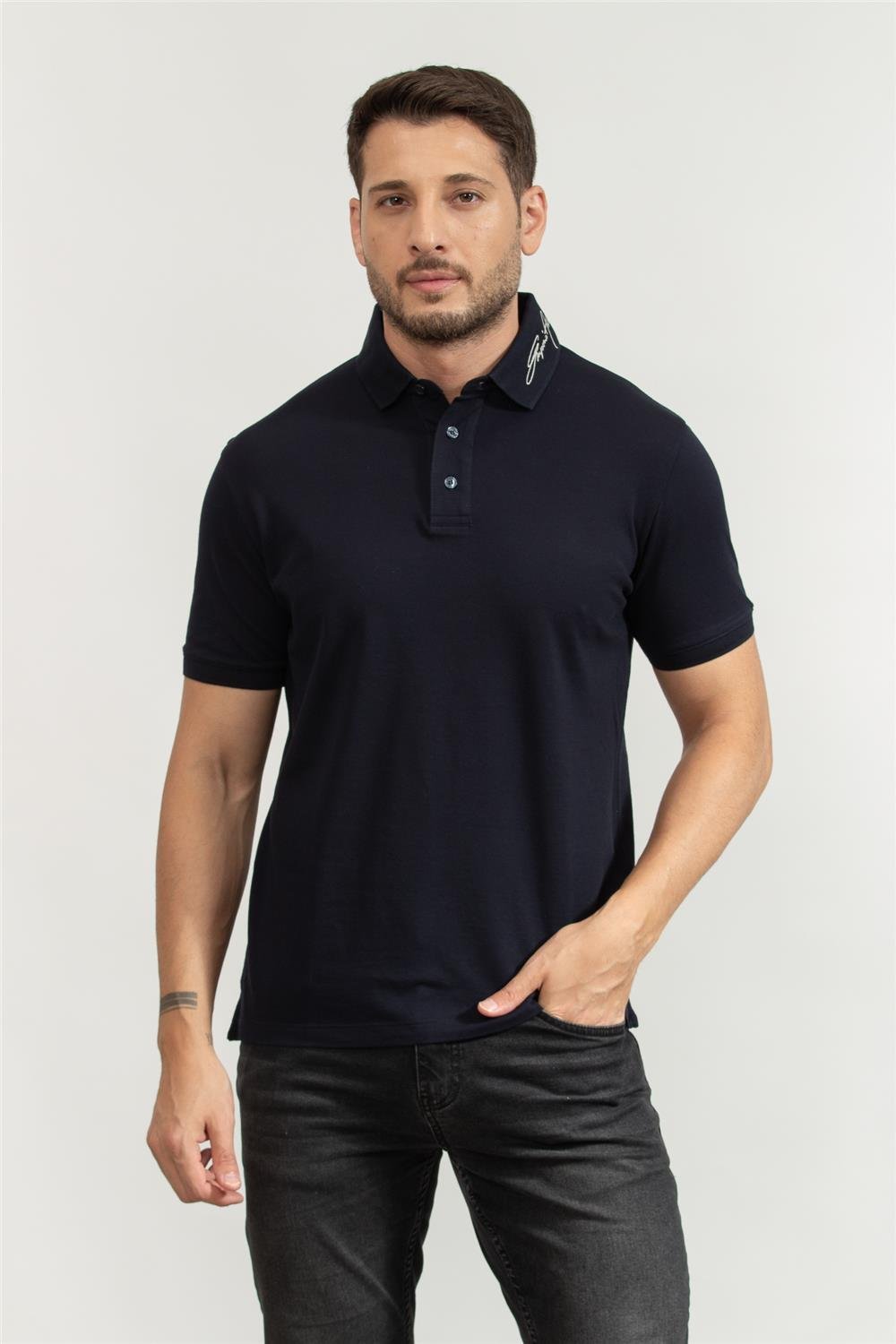 Emporio Armani Erkek Polo Yaka T-Shirt