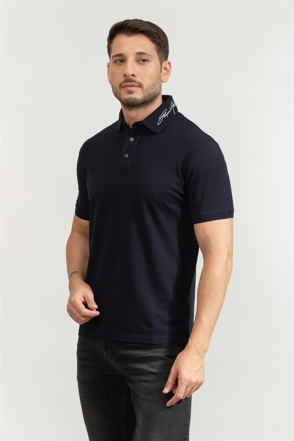 Emporio Armani Erkek Polo Yaka T-Shirt