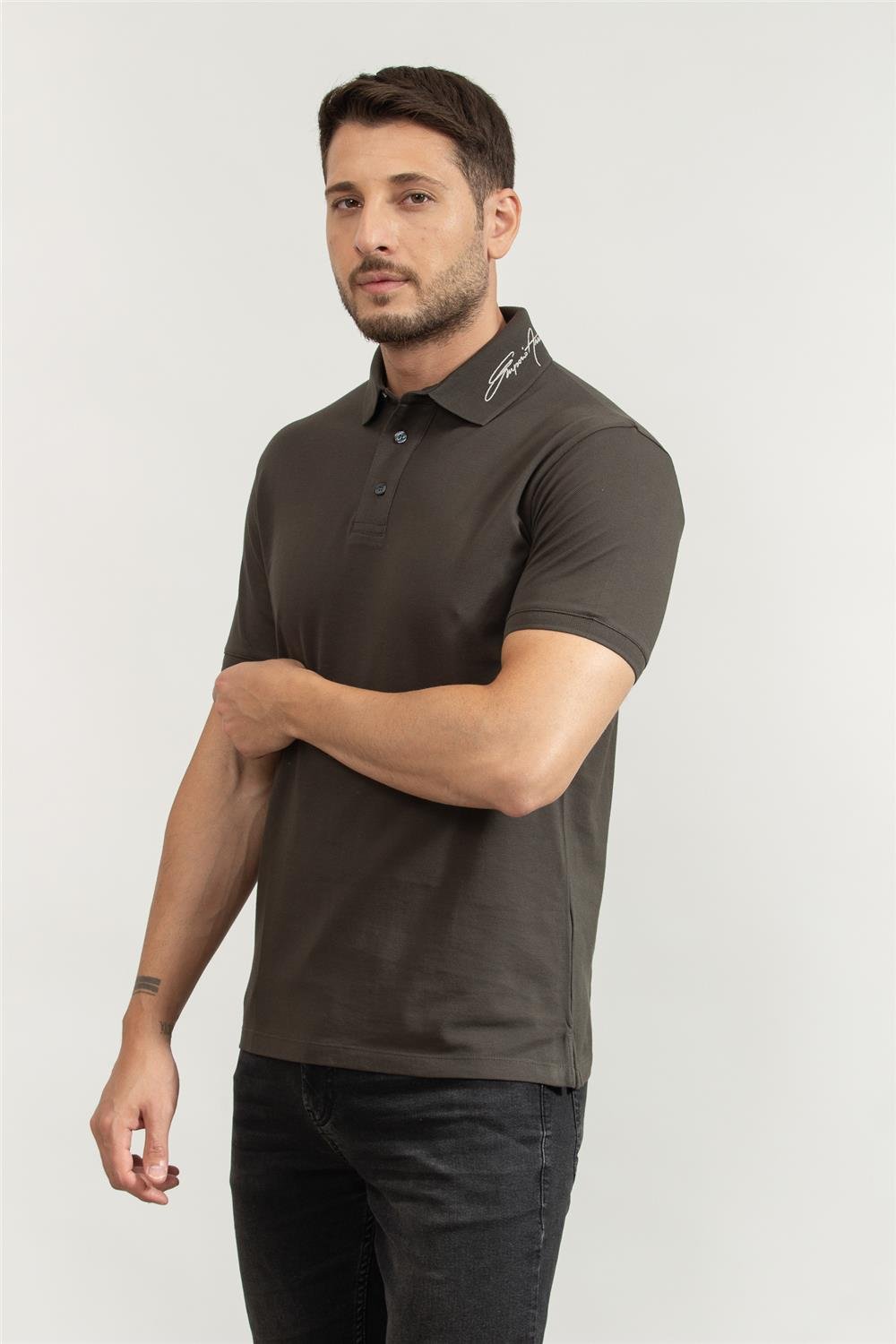 Emporio Armani Erkek Polo Yaka T-Shirt
