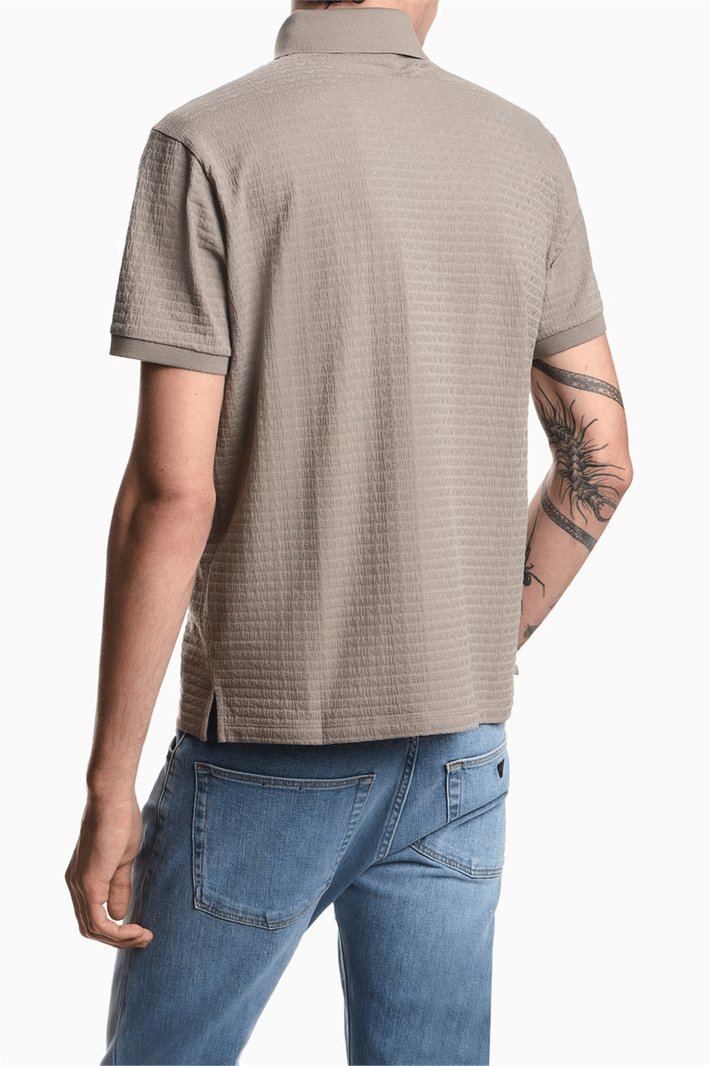 Emporio Armani Erkek Polo Yaka T-Shirt Çok Renkli