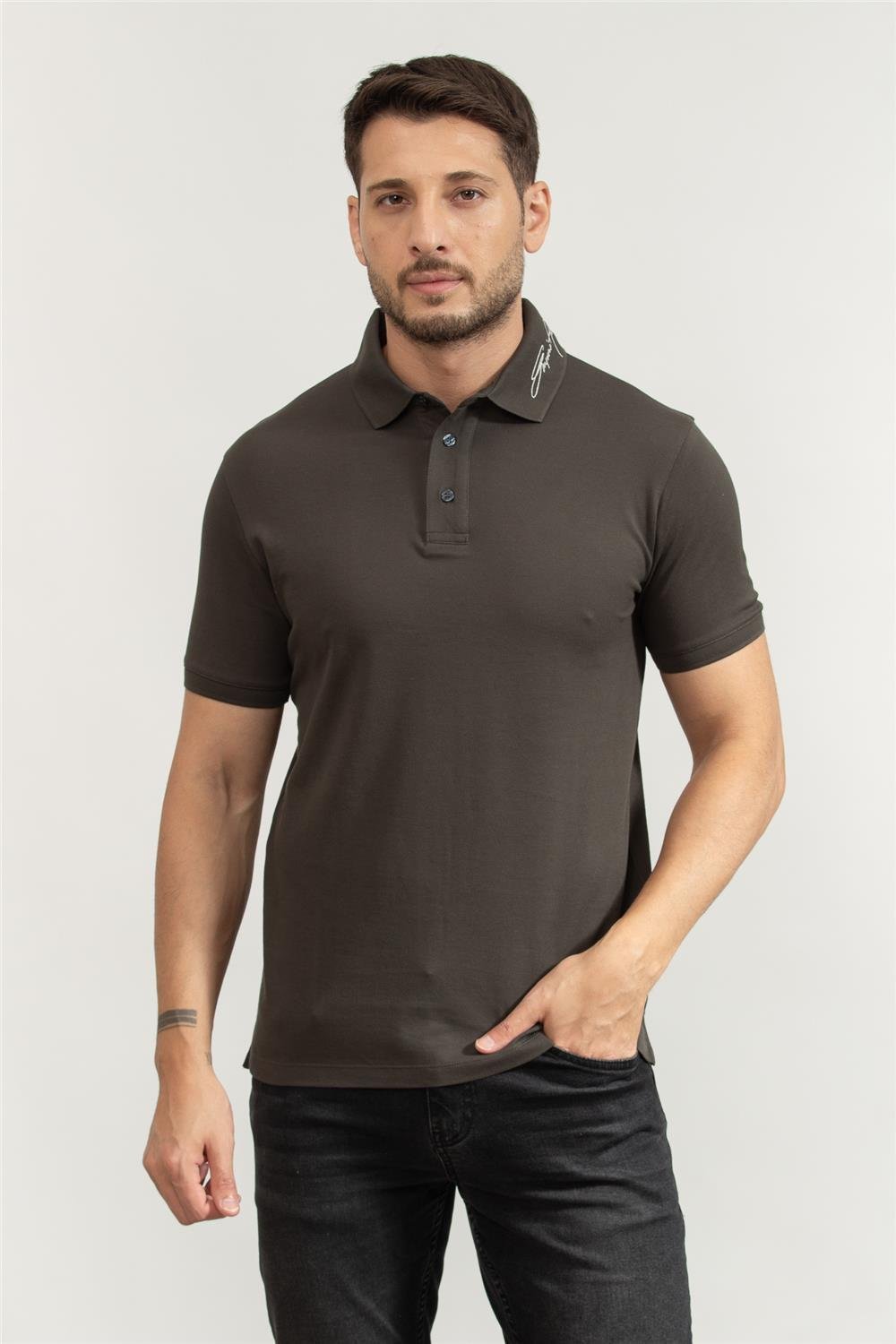 Emporio Armani Erkek Polo Yaka T-Shirt