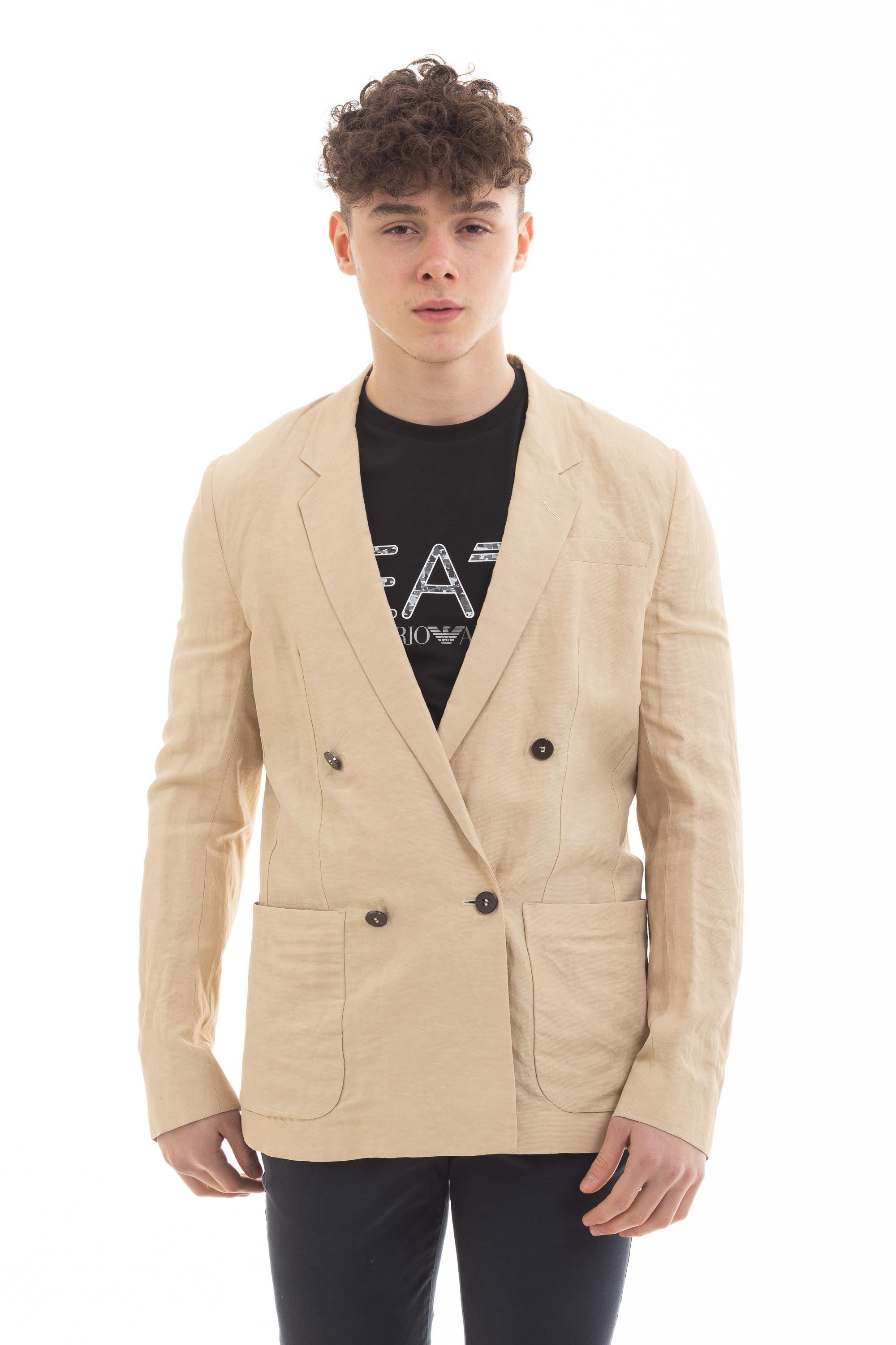 Emporio Armani Erkek Triko Ceket