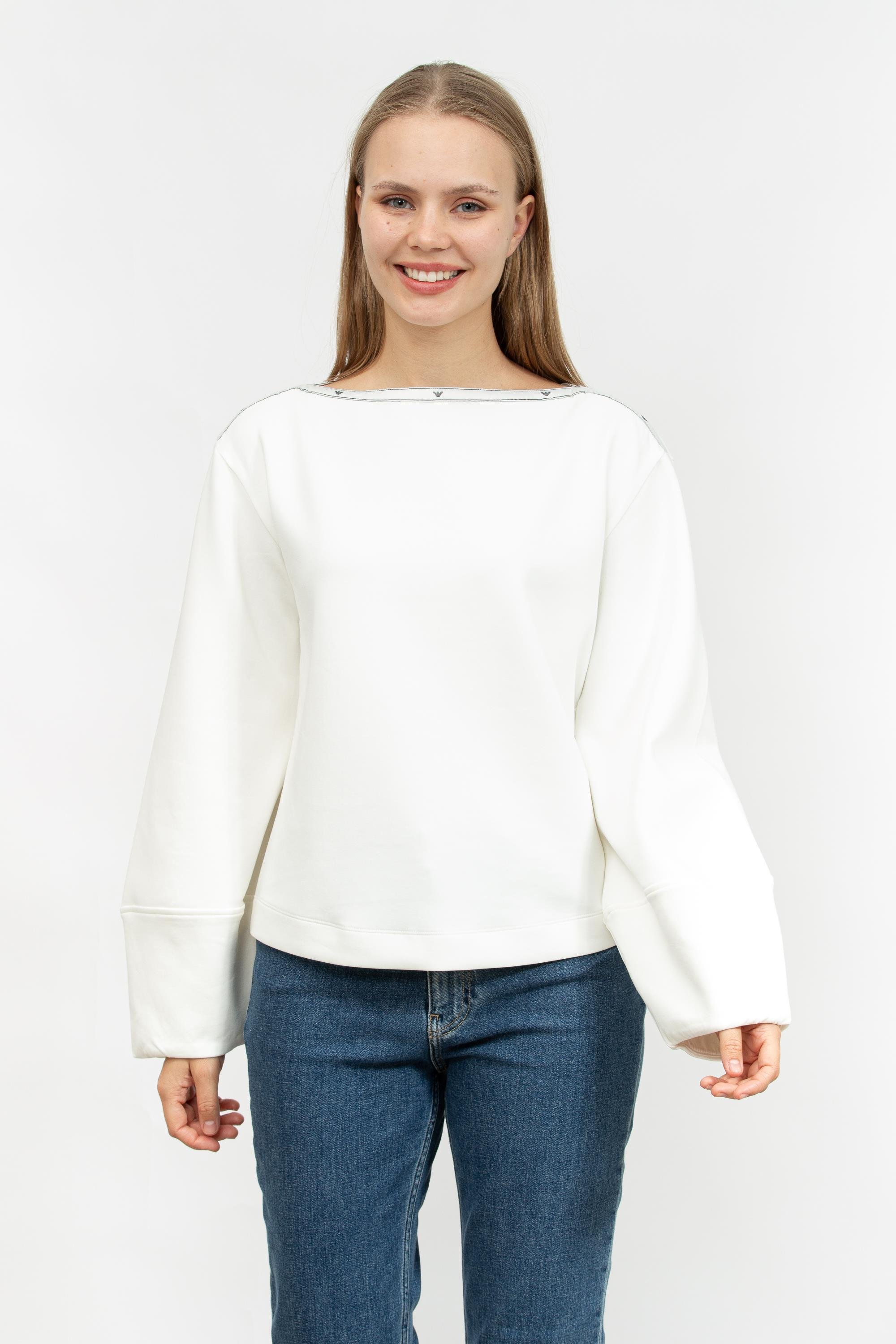 Emporio Armani Kadın Bisiklet Yaka Sweatshirt