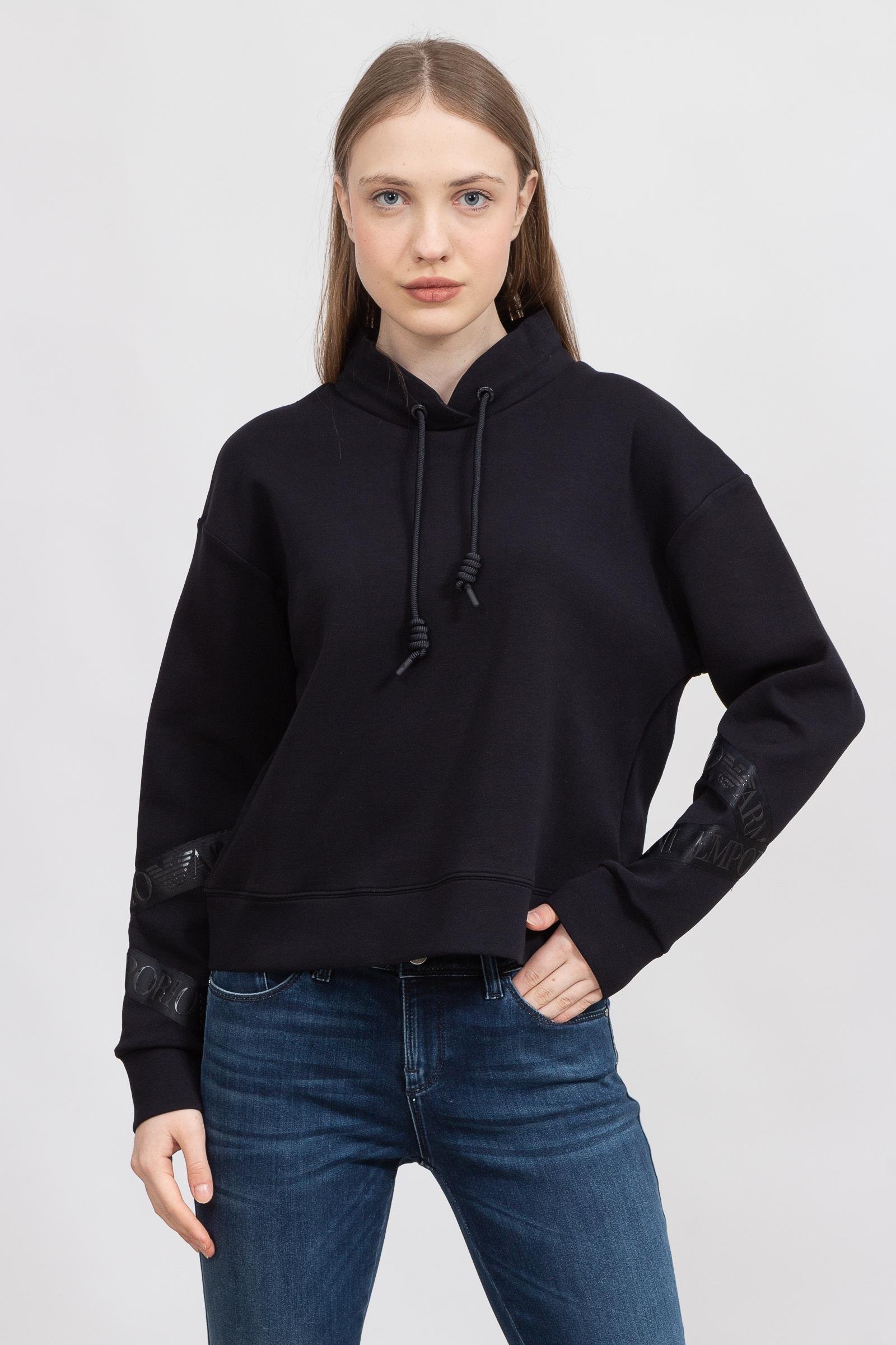 Emporio Armani Kadın Bisiklet Yaka Sweatshirt