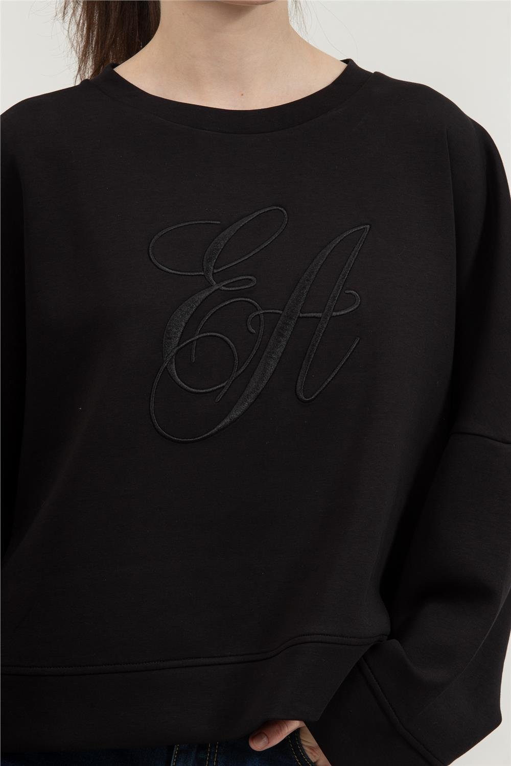 Emporio Armani Kadın Bisiklet Yaka Sweatshirt