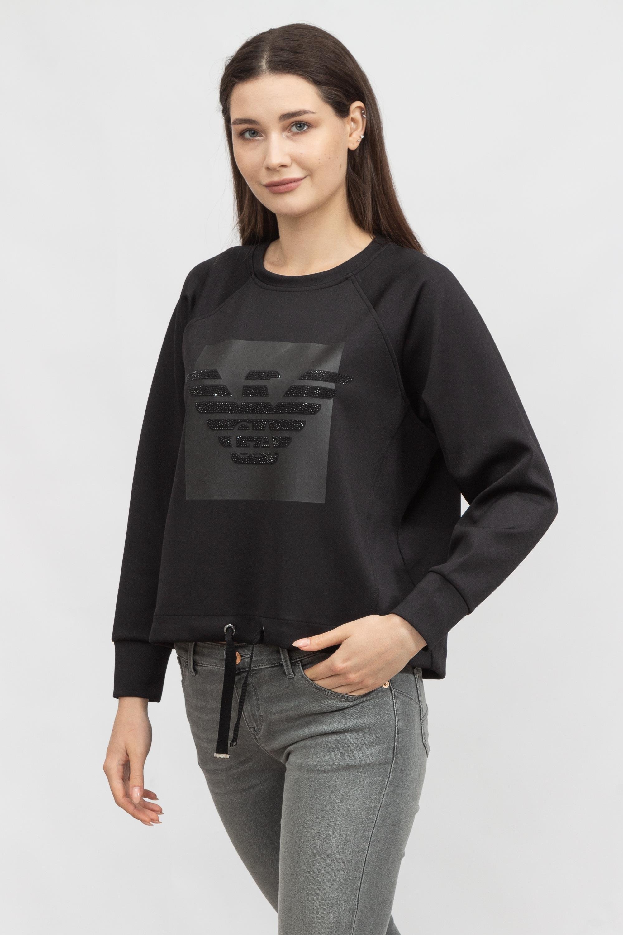 Emporio Armani Kadın Bisiklet Yaka Sweatshirt