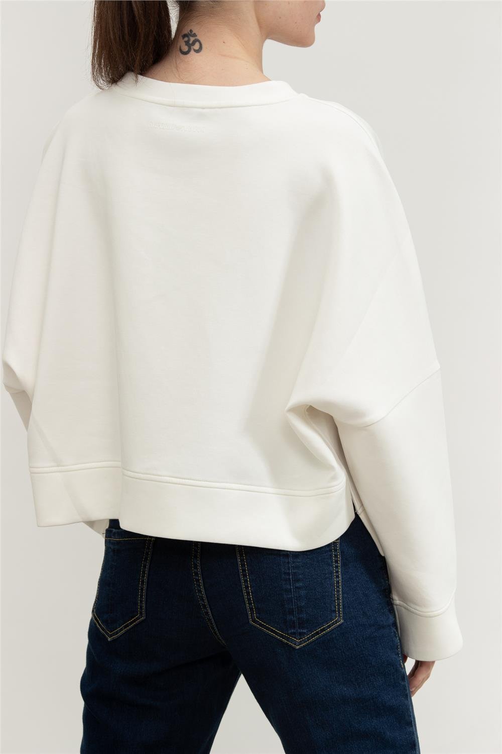 Emporio Armani Kadın Bisiklet Yaka Sweatshirt