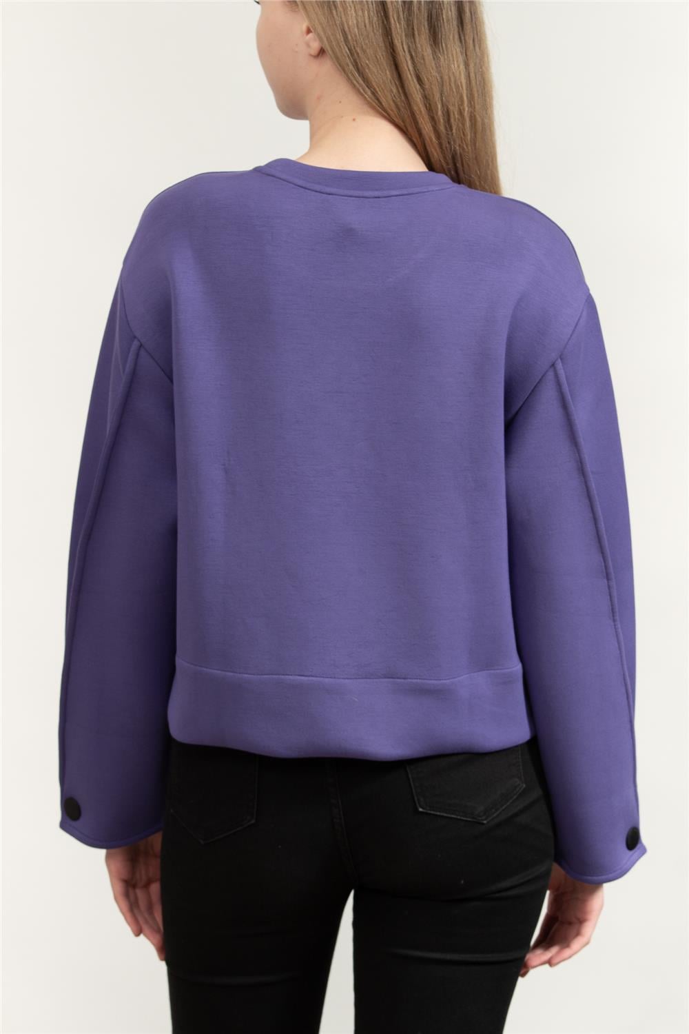 Emporio Armani Kadın Bisiklet Yaka Sweatshirt