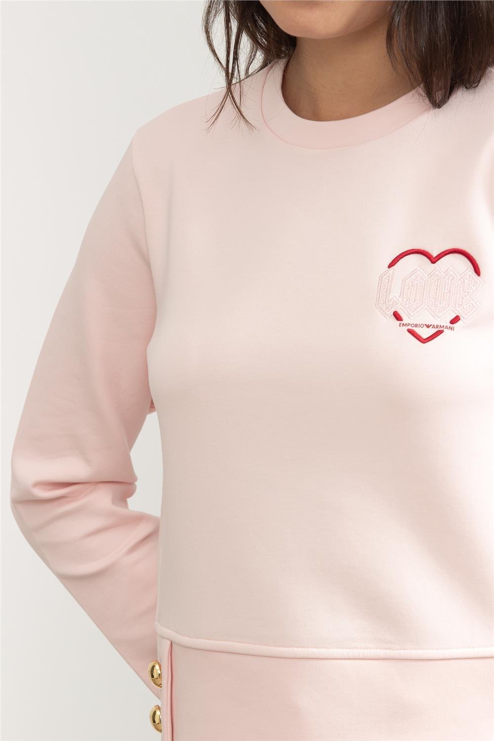 Emporio Armani Kadın Bisiklet Yaka Sweatshirt