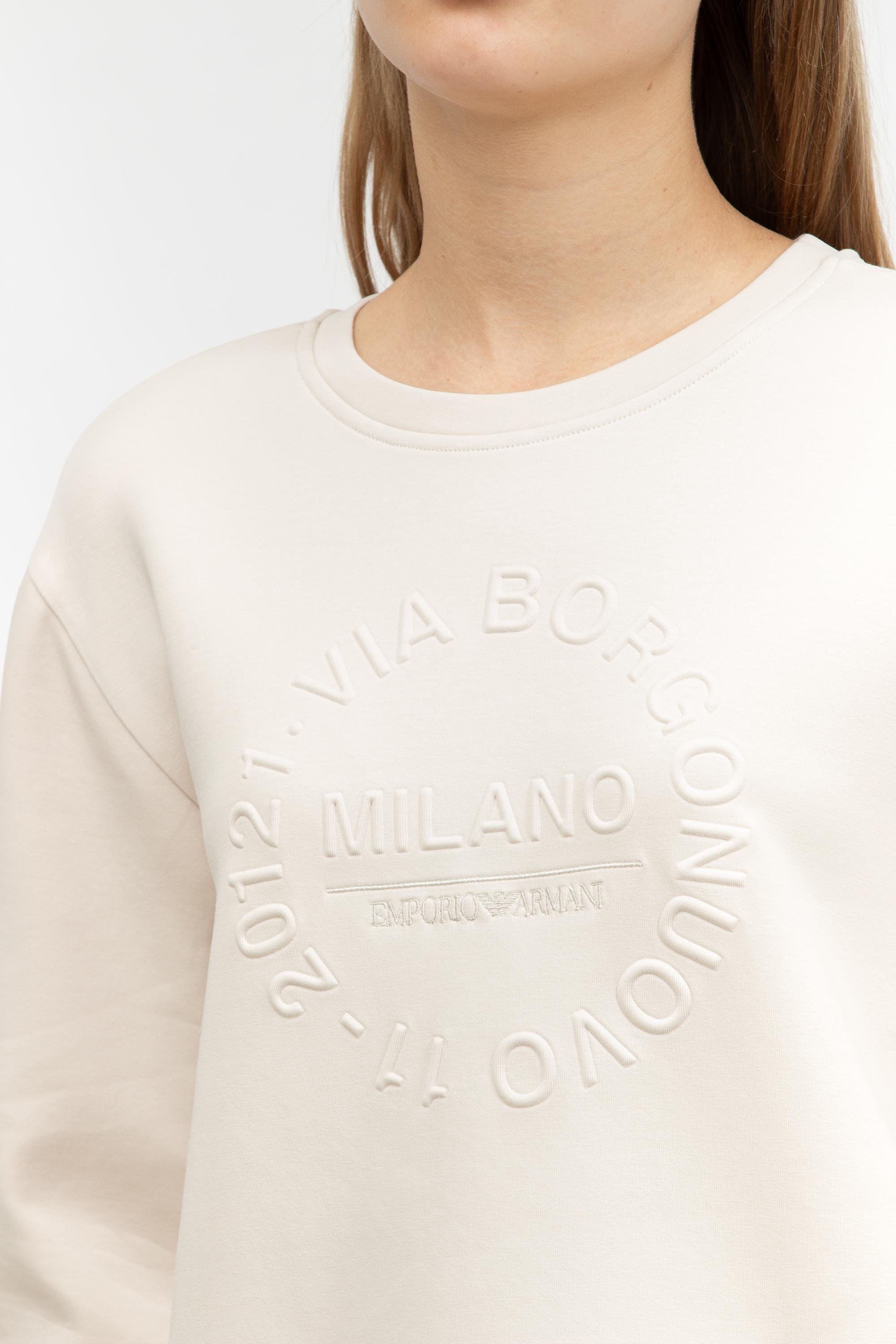 Emporio Armani Kadın Bisiklet Yaka Sweatshirt