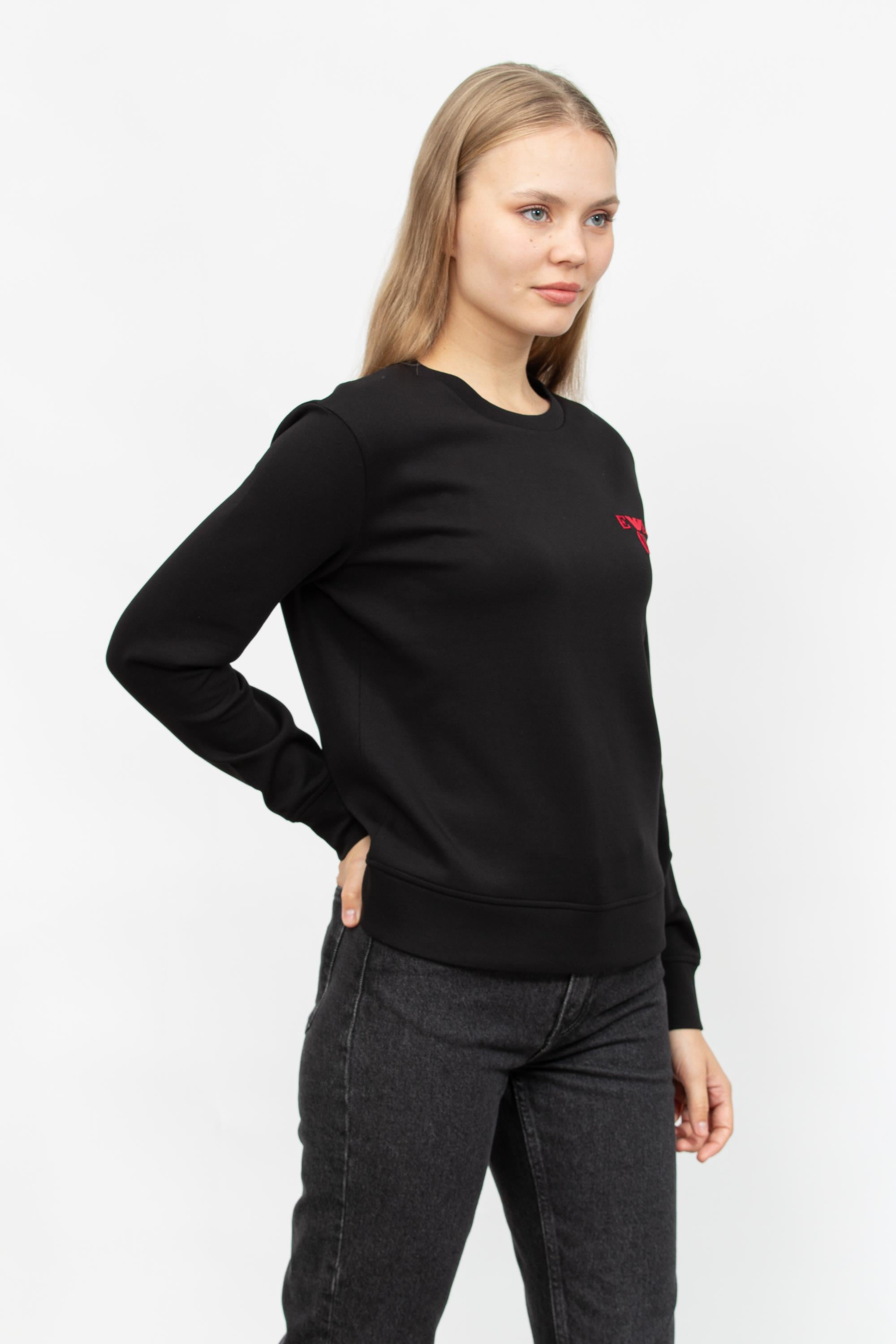 Emporio Armani Kadın Bisiklet Yaka Sweatshirt