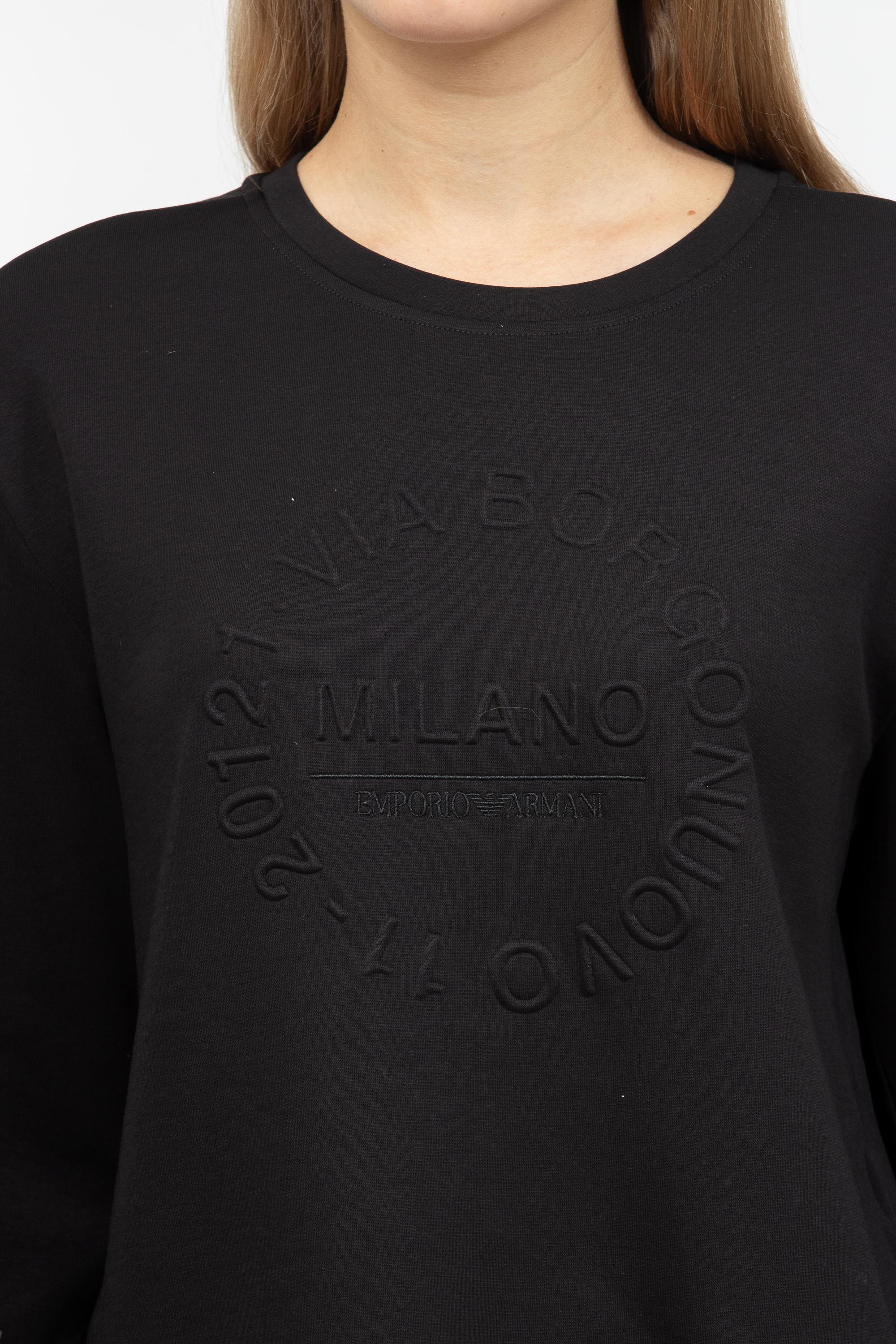 Emporio Armani Kadın Bisiklet Yaka Sweatshirt