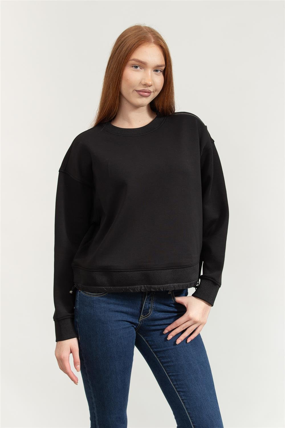 Emporio Armani Kadın Fermuarlı Sweatshirt