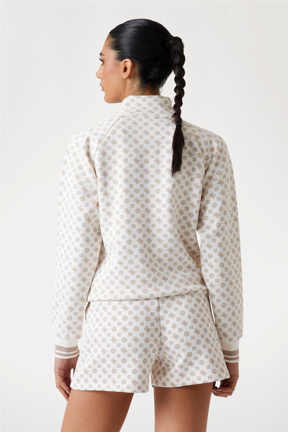 Guess Aggie Kadın Aktif Scuba Sweatshirt