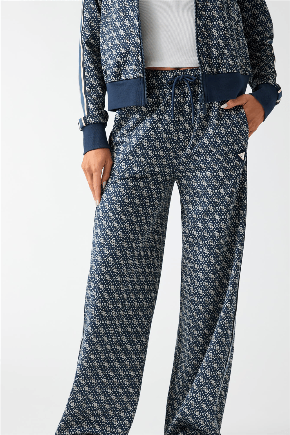 Guess Allover Kadın Aktif Relaxed Fit Eşofman Altı