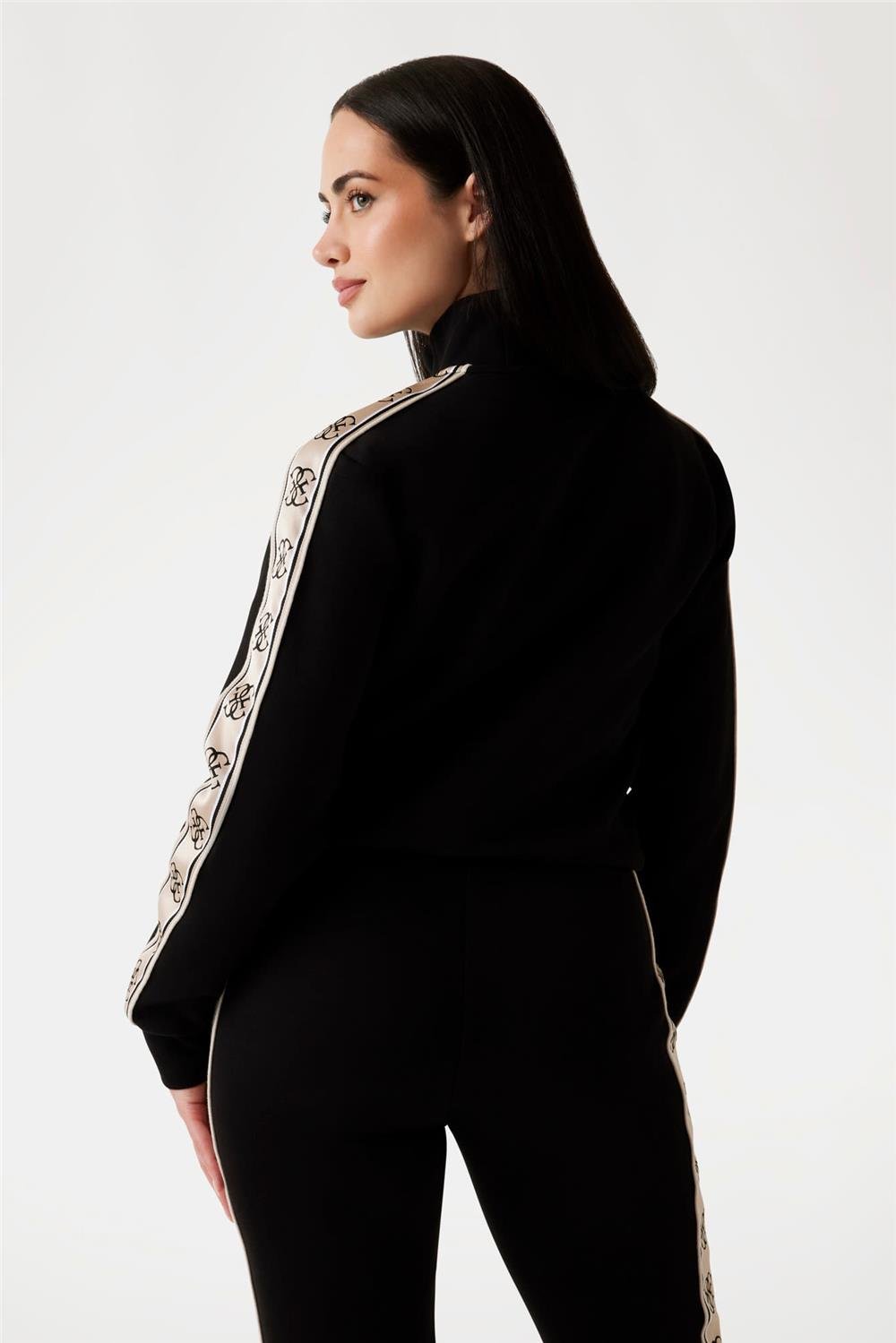 Guess Britney Kadın Aktif Fermuarlı Sweatshirt