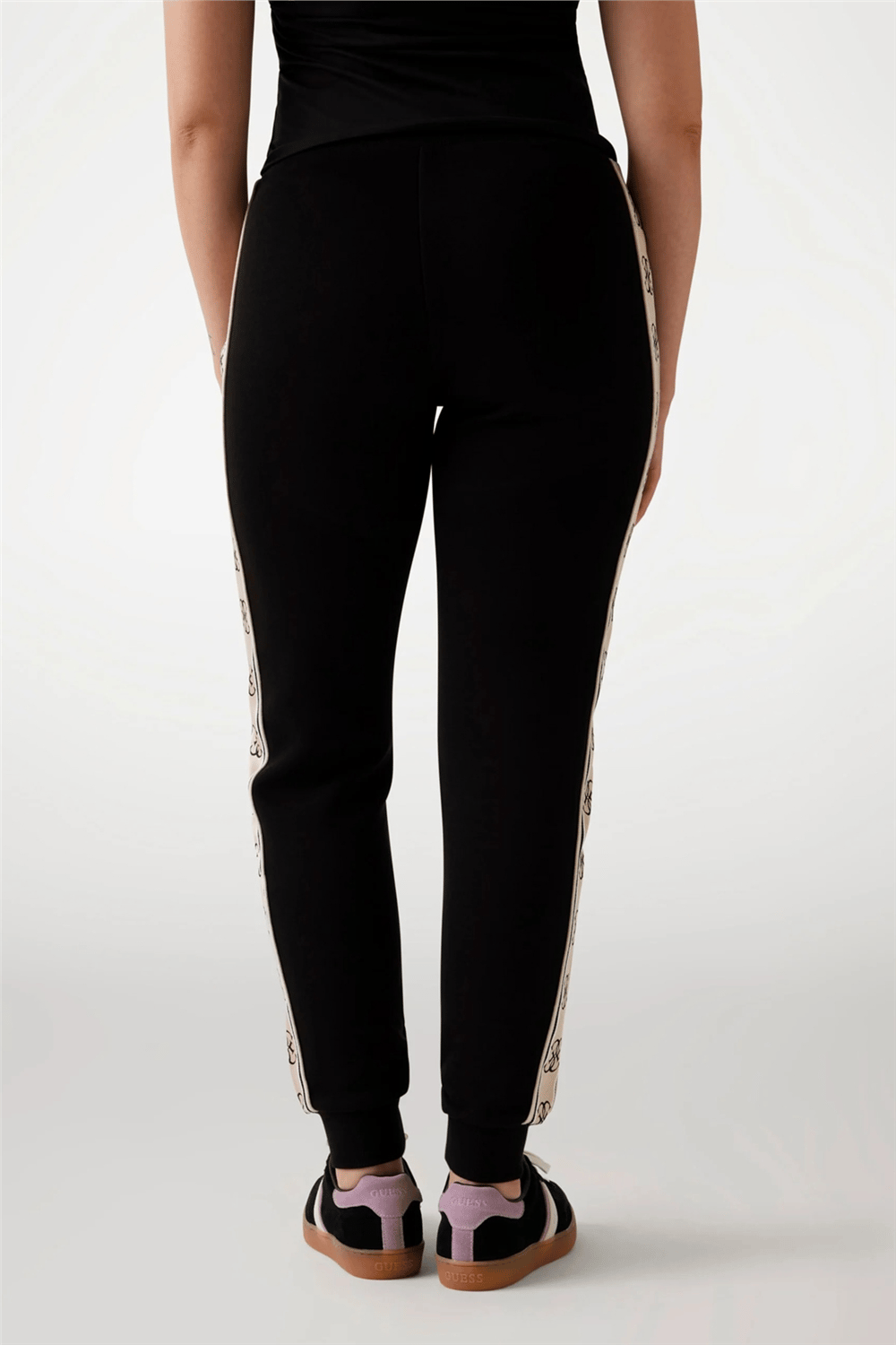 Guess Britney Kadın Aktif Slim Fit Eşofman Altı Siyah