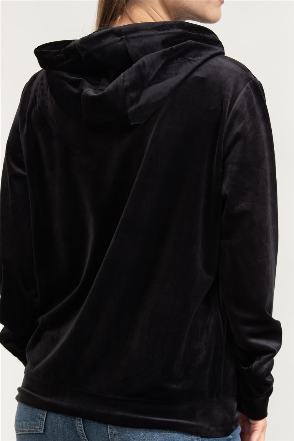 Guess Couture Kadın Aktif Kapüşonlu Sweatshirt