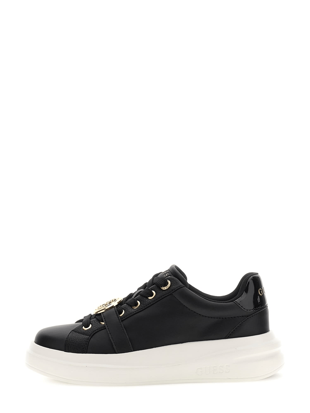 Guess Erizo Kadın Deri Sneaker Siyah