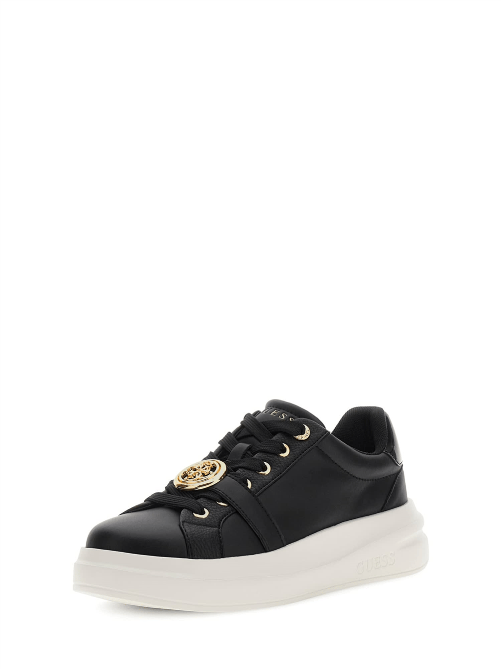 Guess Erizo Kadın Deri Sneaker Siyah