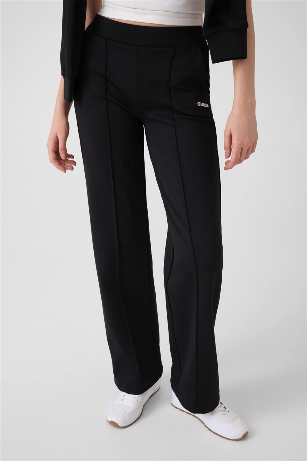 Guess Fabrizia Kadın Aktif Palazzo Fit Eşofman Altı Siyah