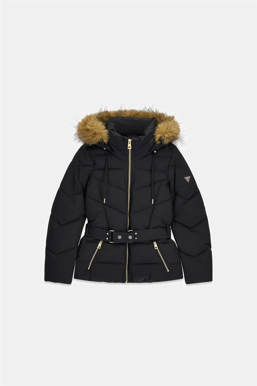 Guess Fatema Kadın Şişme Mont Siyah
