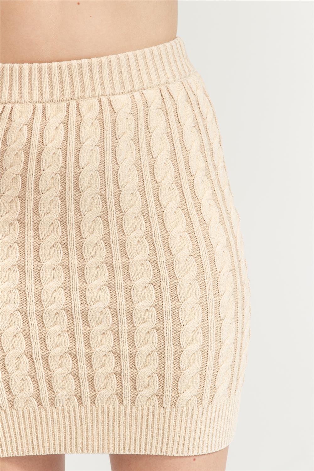 Guess Giselle Kadın Kalem Triko Etek