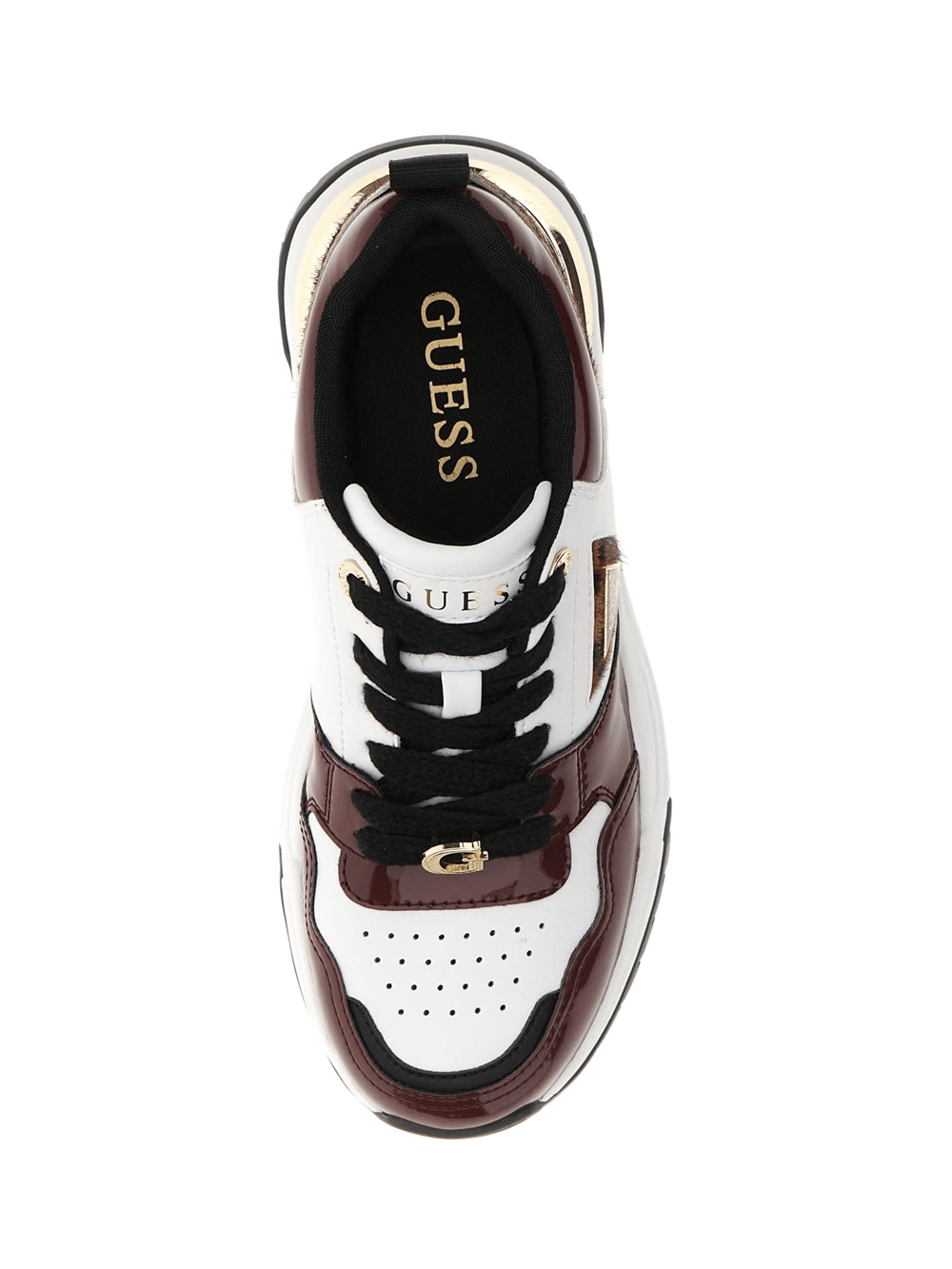 Guess Helada Kadın Deri Karışımlı Sneaker Beyaz