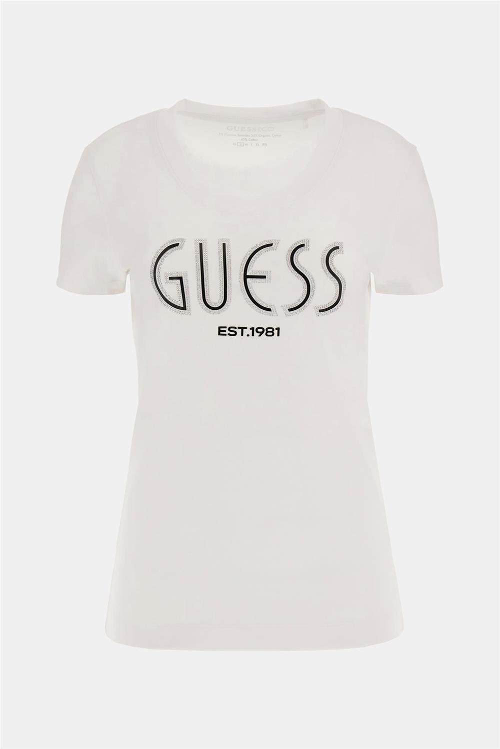 Guess Jersey Kadın Slim Fit T-Shirt