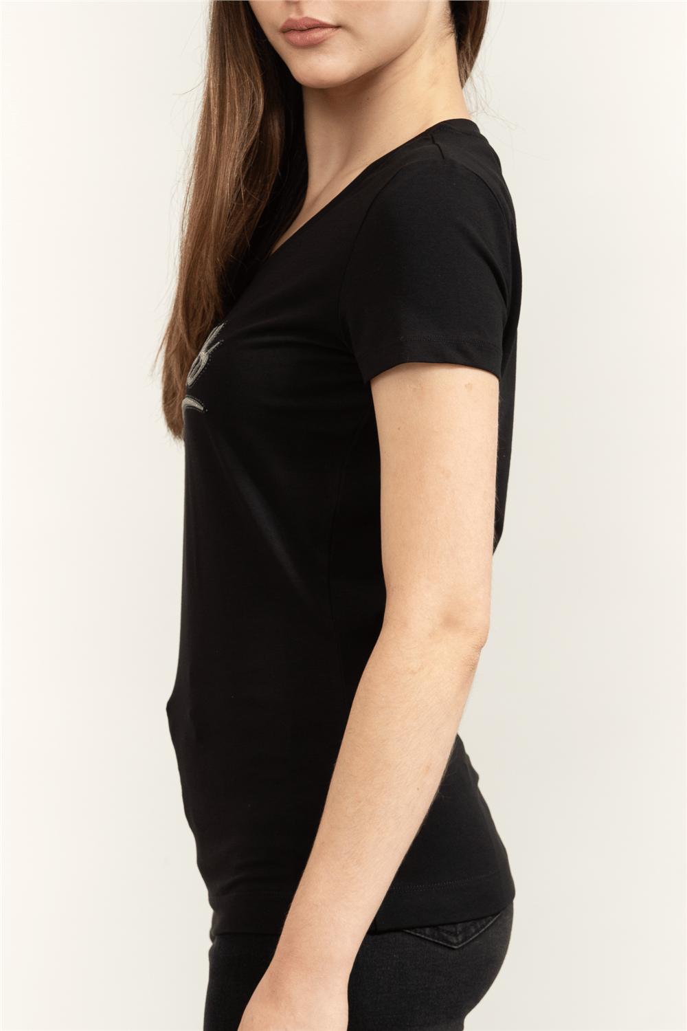 Guess Jersey Kadın Slim Fit T-Shirt