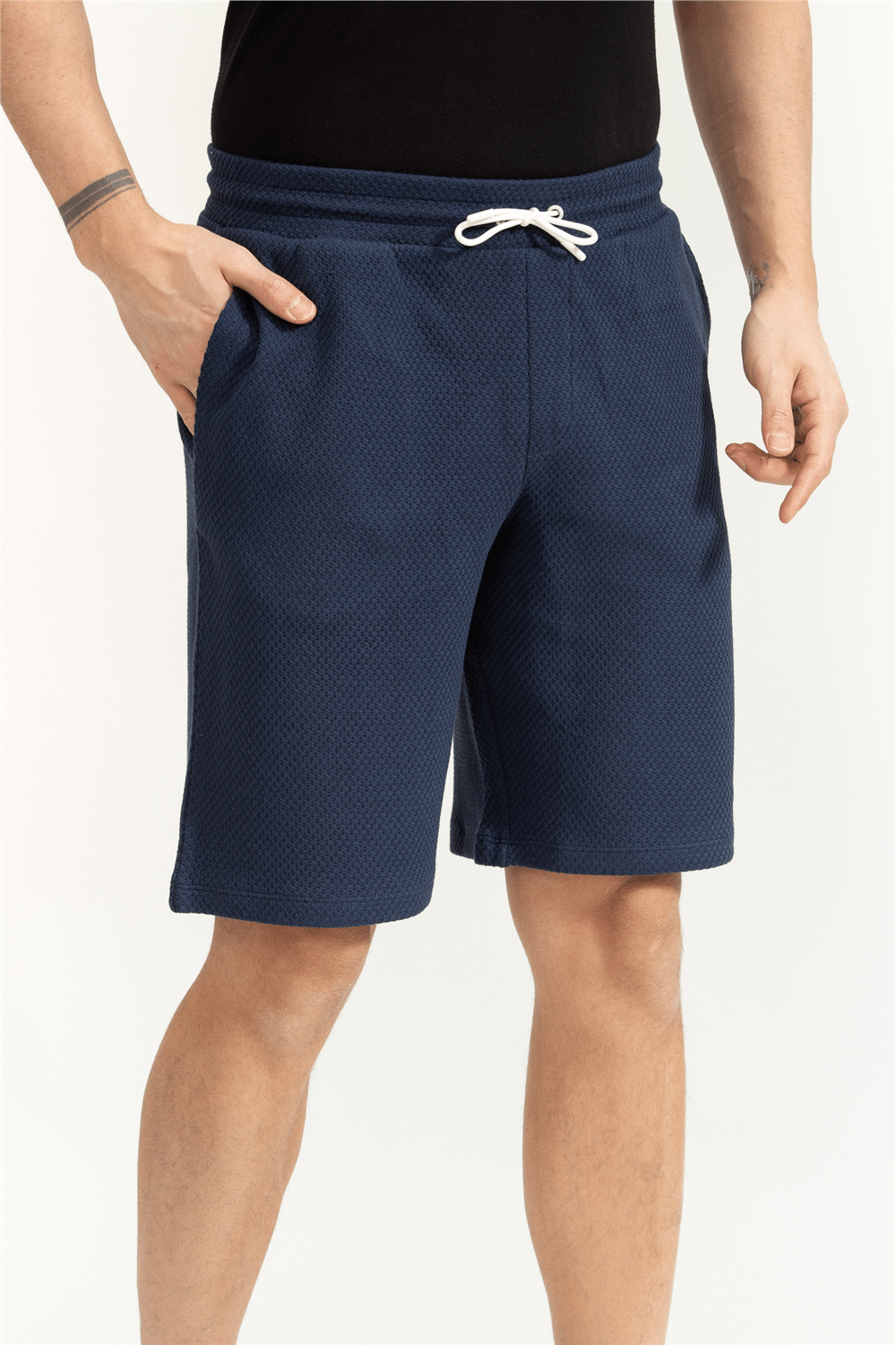 Guess Jhonny  Erkek Aktif Regular Fit Bermuda Şort
