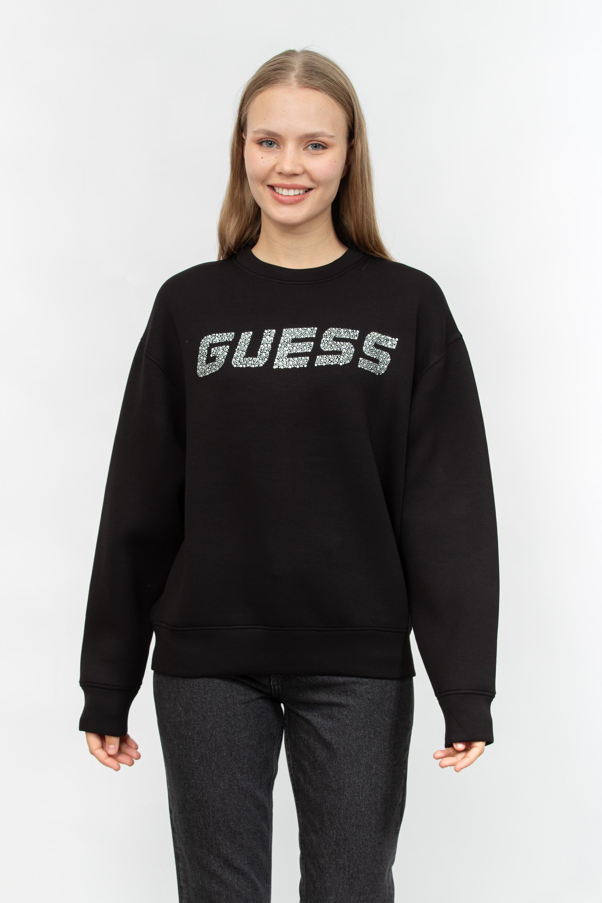 Guess Kadın Bisiklet Yaka Sweatshirt
