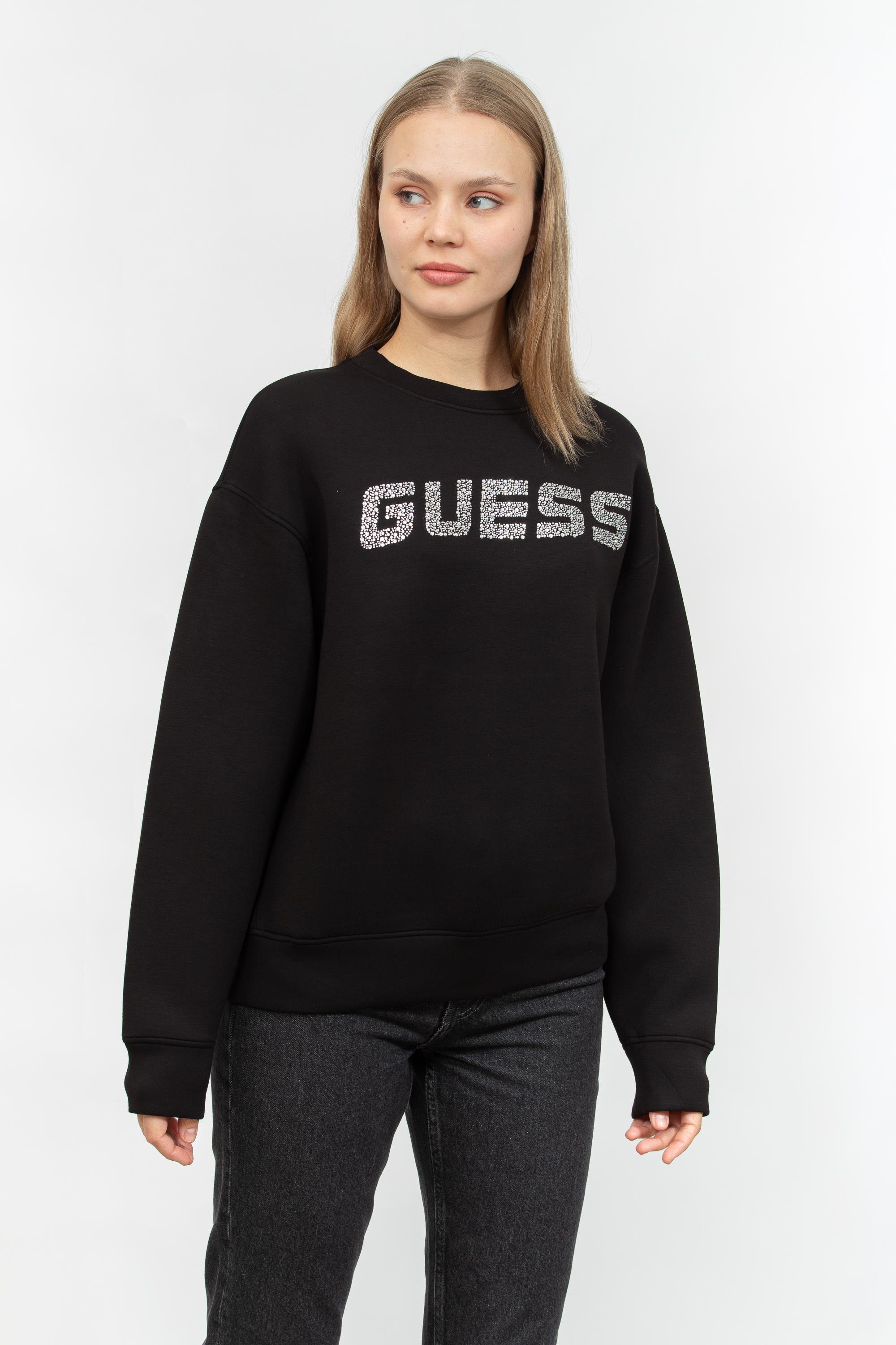 Guess Kadın Bisiklet Yaka Sweatshirt