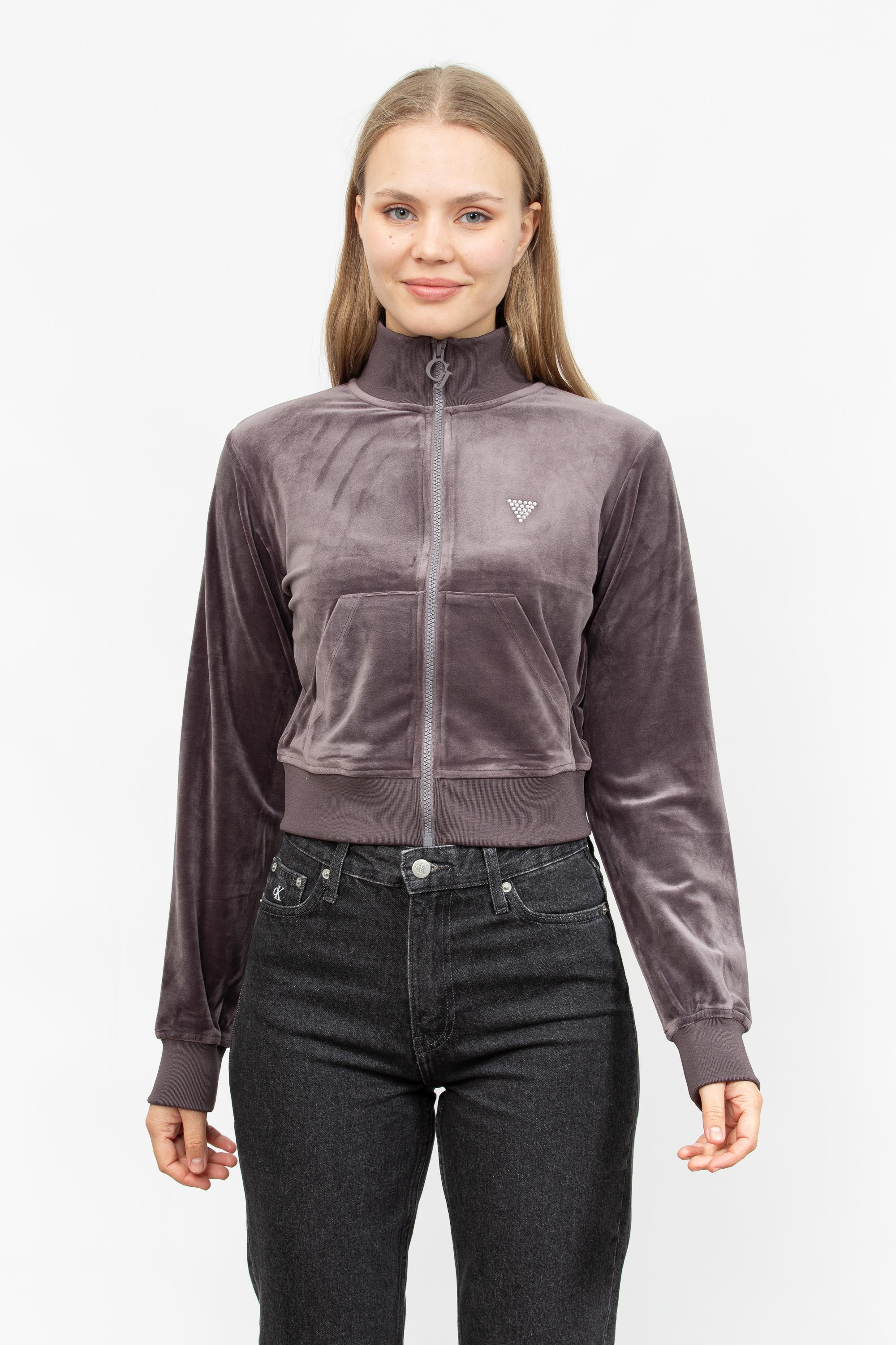 Guess Kadın Fermuarlı Sweatshirt