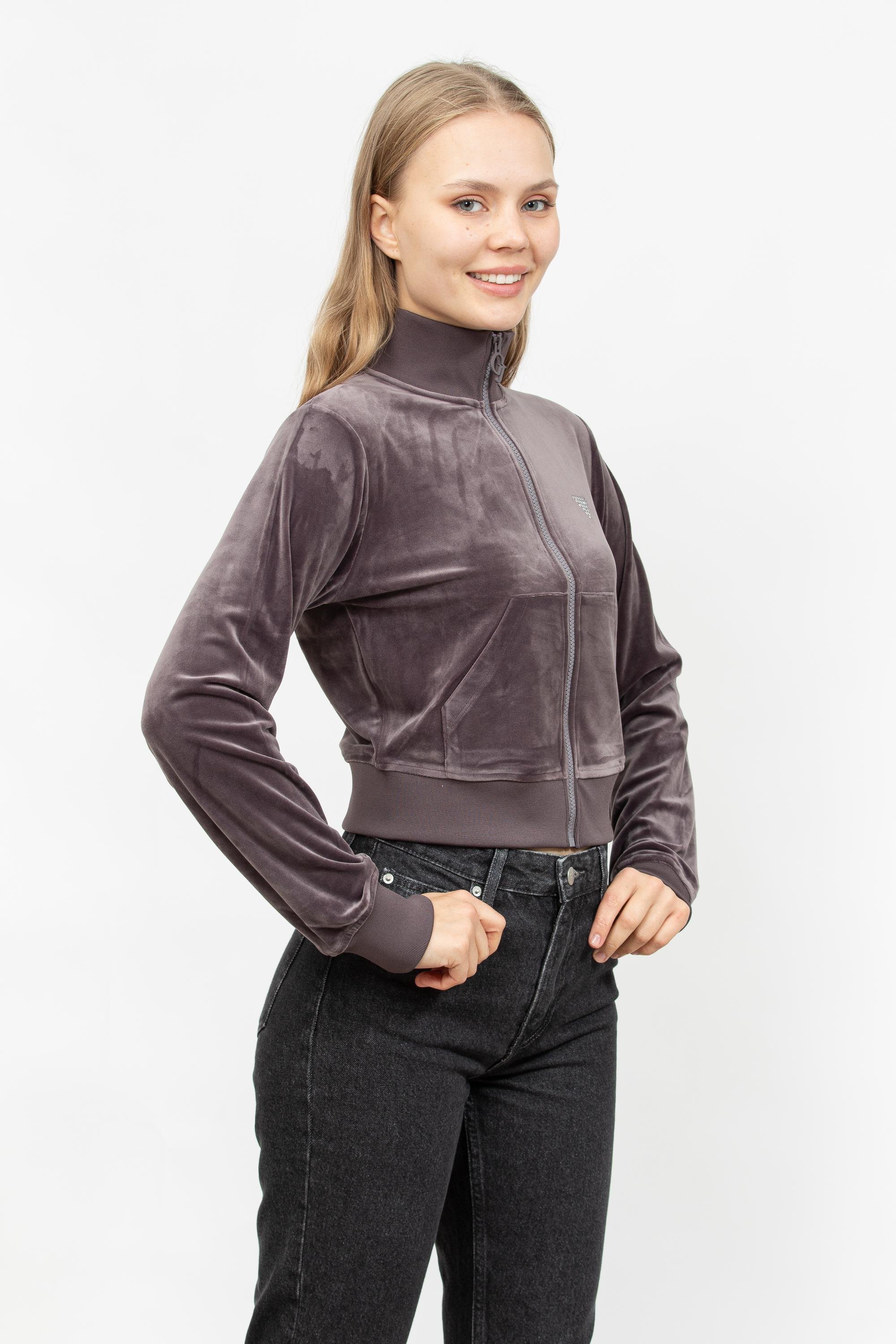 Guess Kadın Fermuarlı Sweatshirt