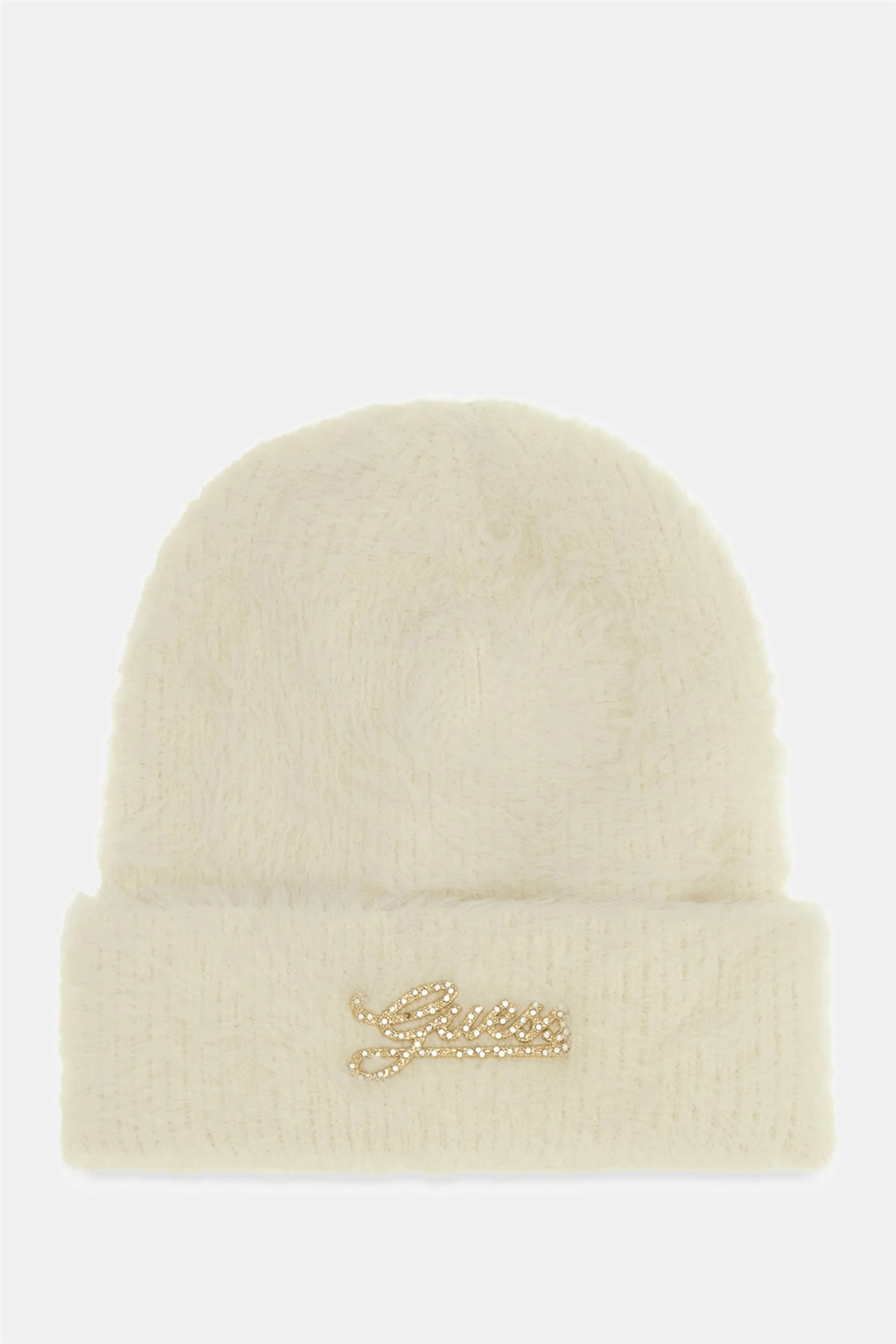 Guess Knitted Kadın Bere Beyaz
