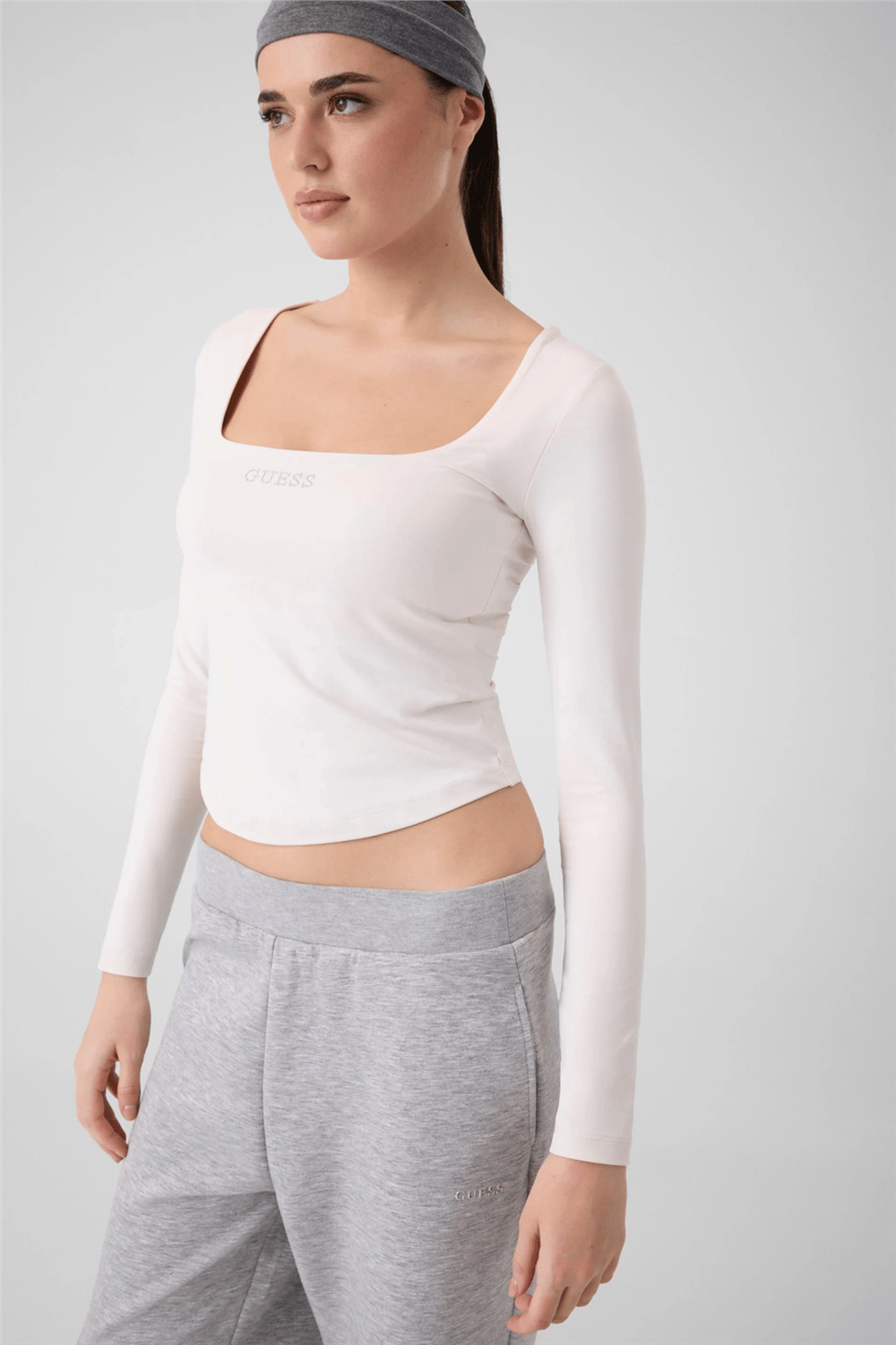 Guess Lotus Kadın Aktif Top Taş Rengi