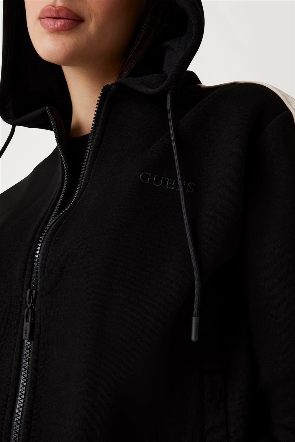 Guess Maryella Kadın Aktif Fermuarlı Sweatshirt