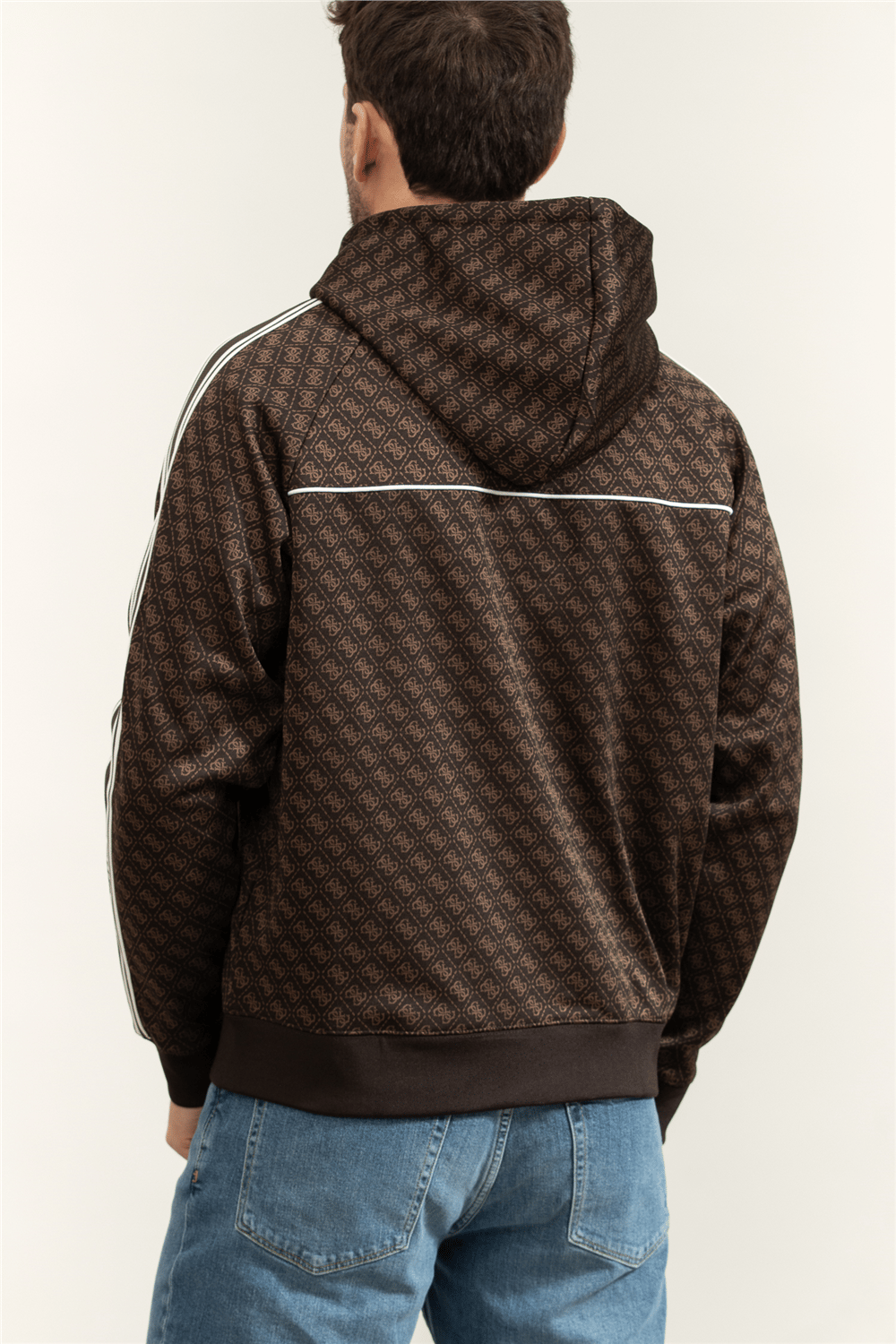 Guess Parimo Erkek Aktif Fermuarlı Sweatshirt
