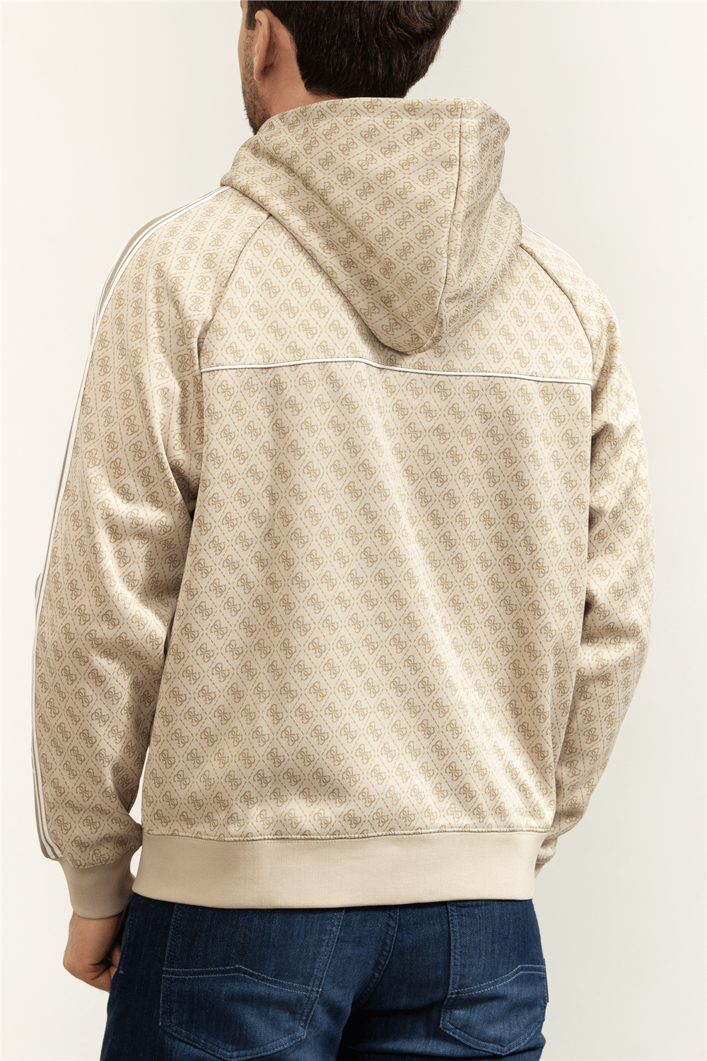Guess Parimo Erkek Aktif Fermuarlı Sweatshirt