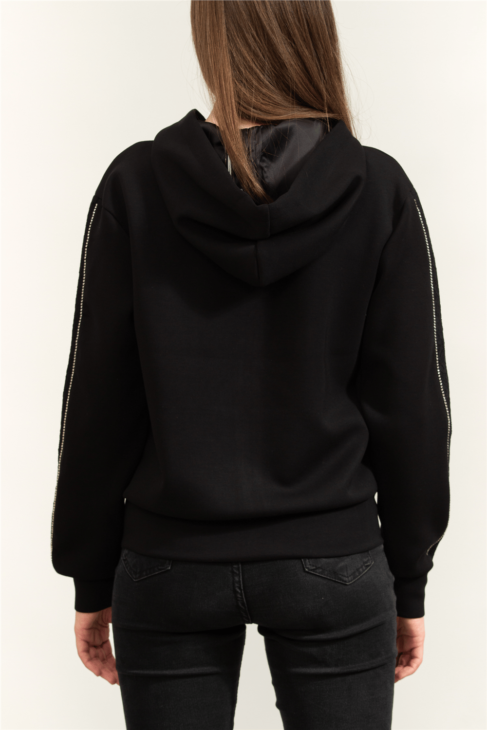 Guess Recy Kadın Scuba Kapüşonlu Sweatshirt