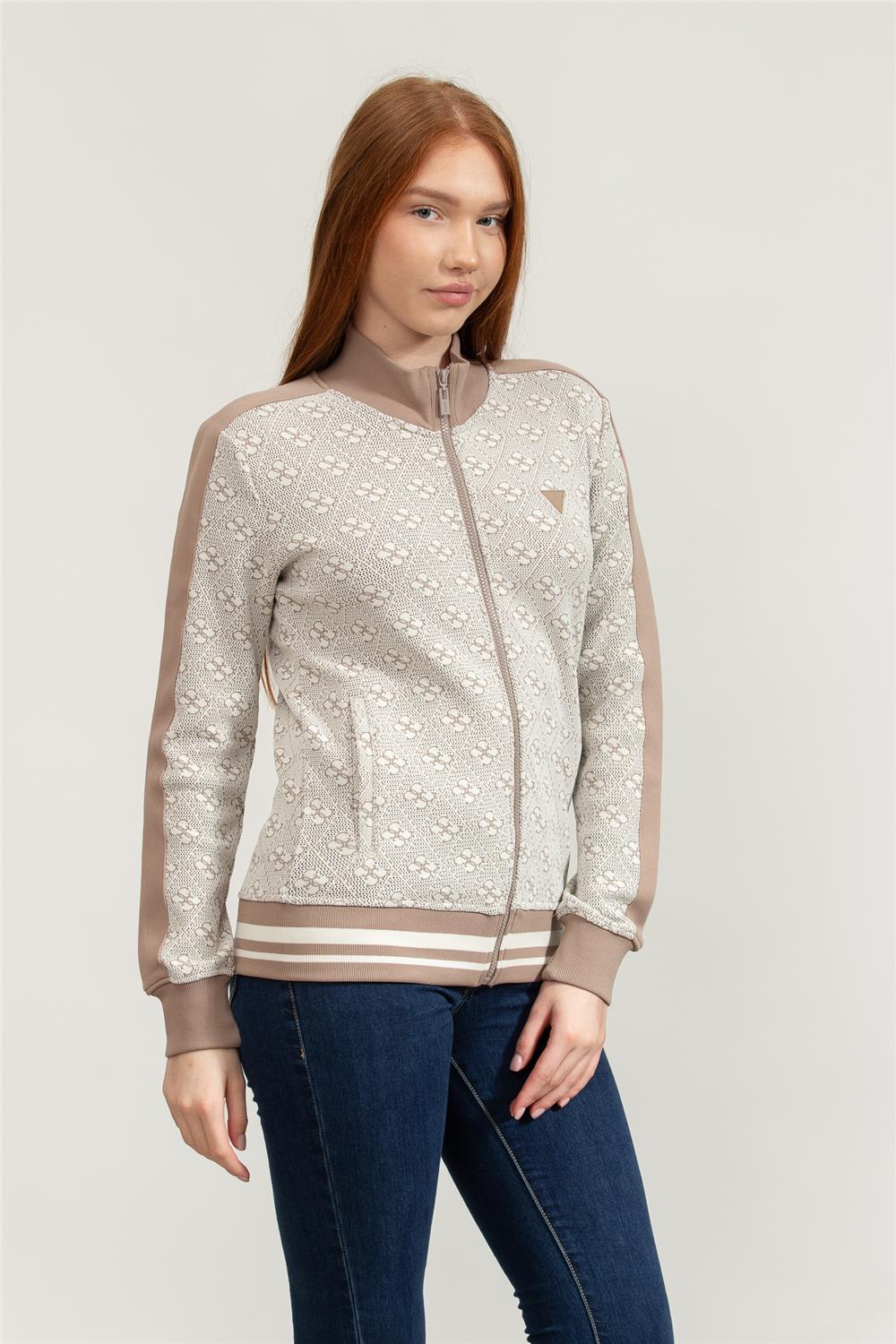 Guess Rhombus Kadın Aktif Sweatshirt