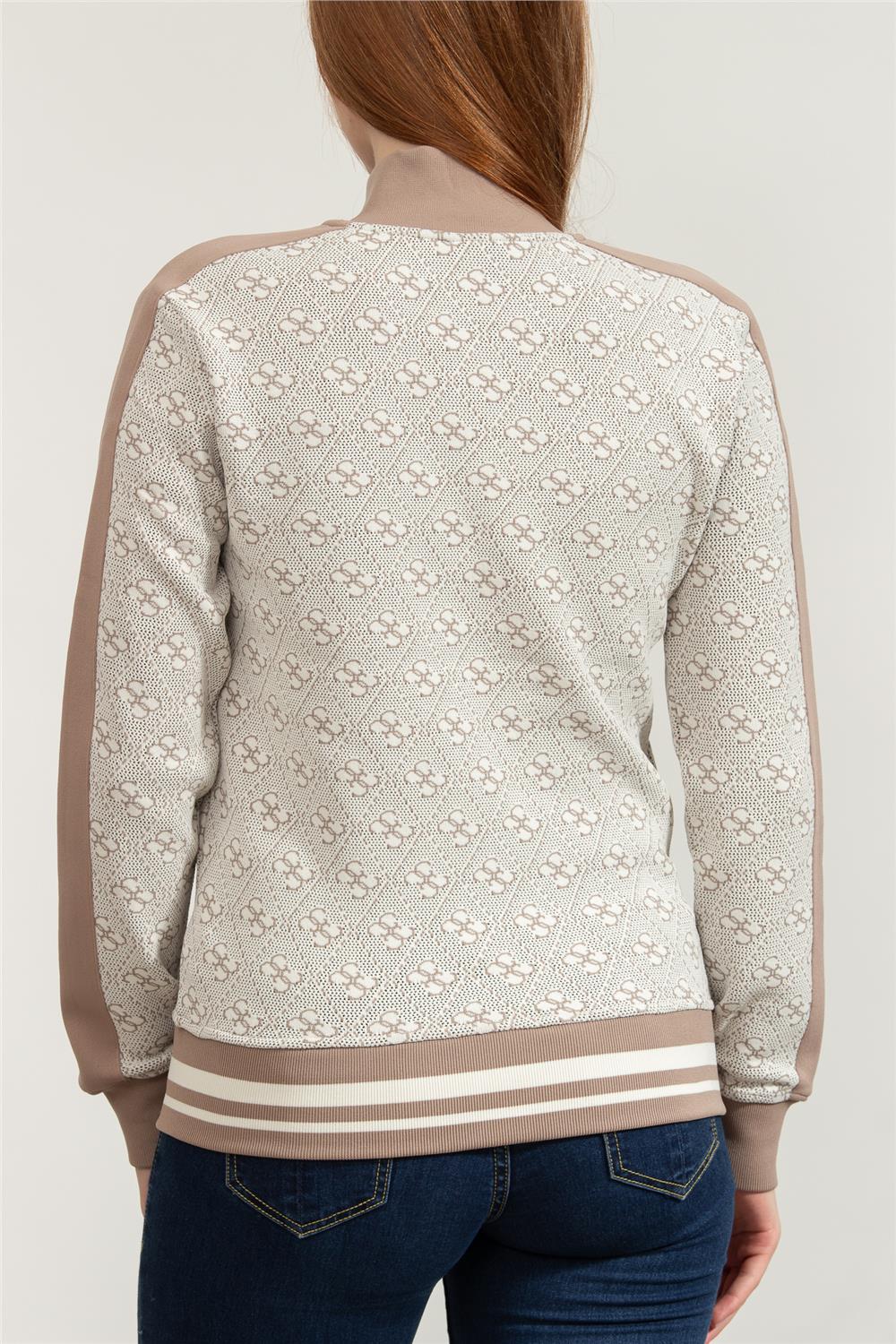 Guess Rhombus Kadın Aktif Sweatshirt
