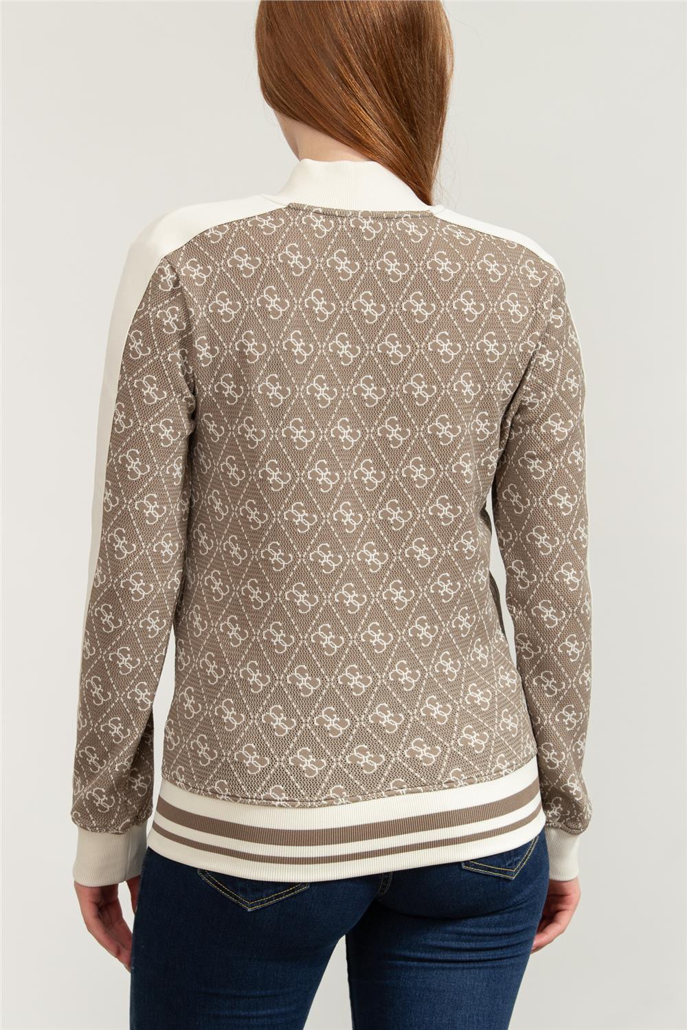 Guess Rhombus Kadın Aktif Sweatshirt