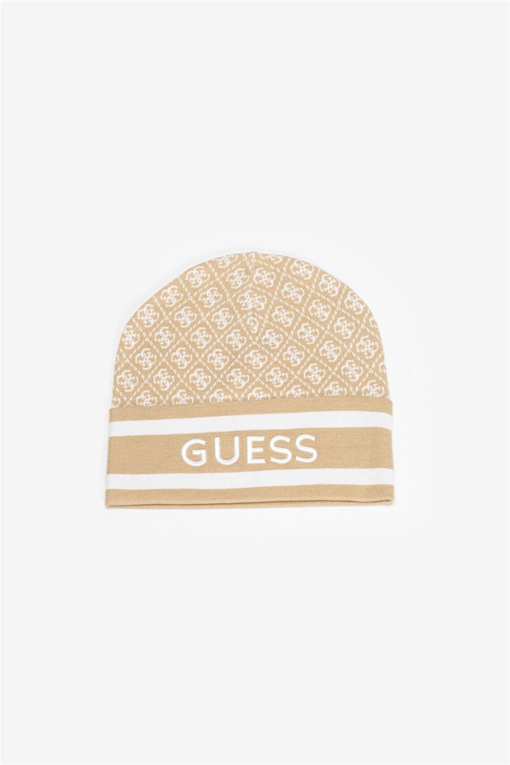 Guess Sevyn 4G Logo Kadın Yün Karışımlı Bere